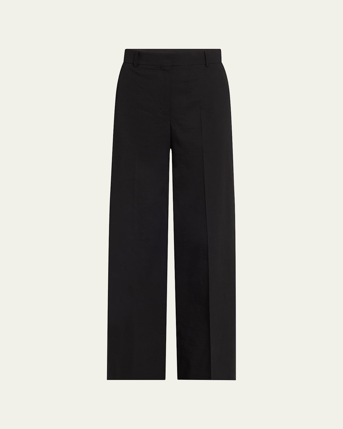 Theory Good Crunch High-waist Wide-leg Trousers
