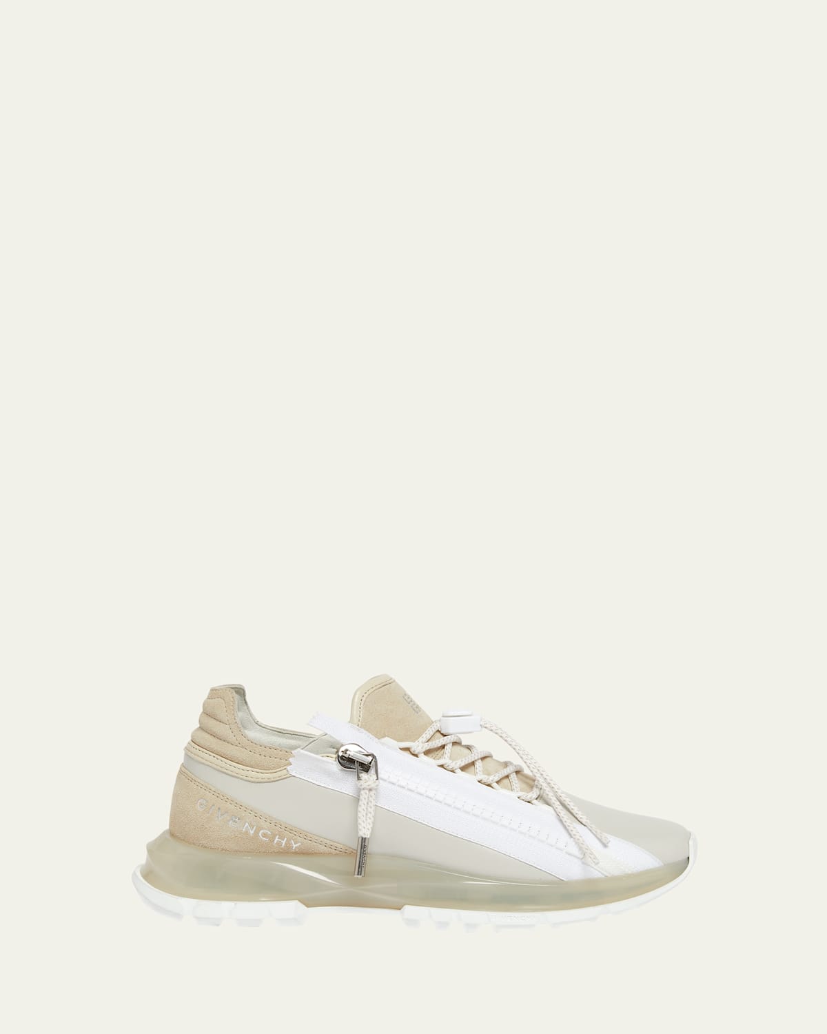 Givenchy Spectre Zip Runner Sneakers In Beige