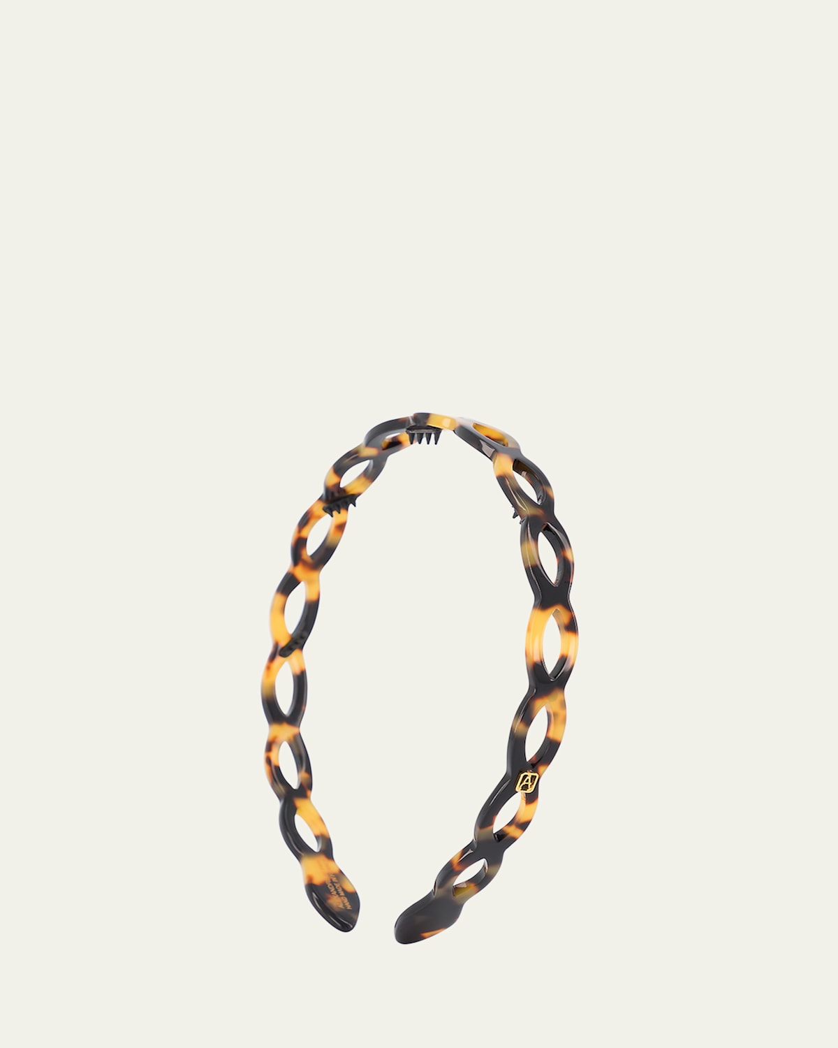 Alexandre De Paris Headband In Tortoise