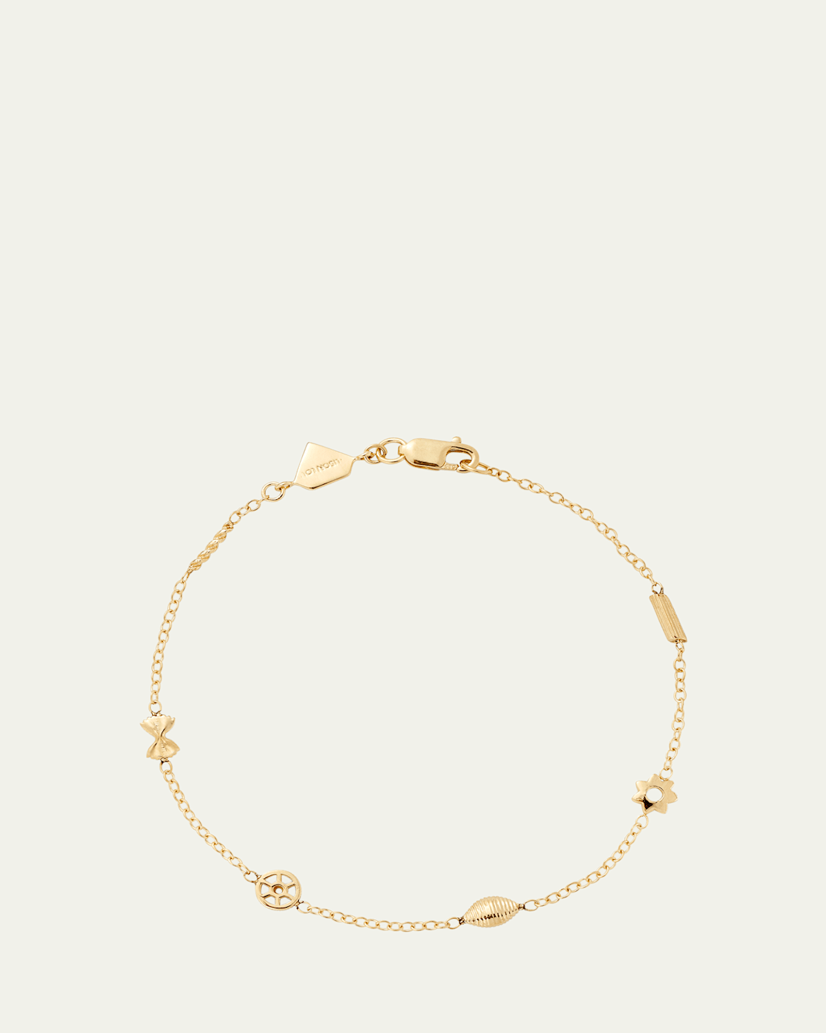 Alison Lou 14K Yellow Gold Mini Pasta By the Yard Bracelet