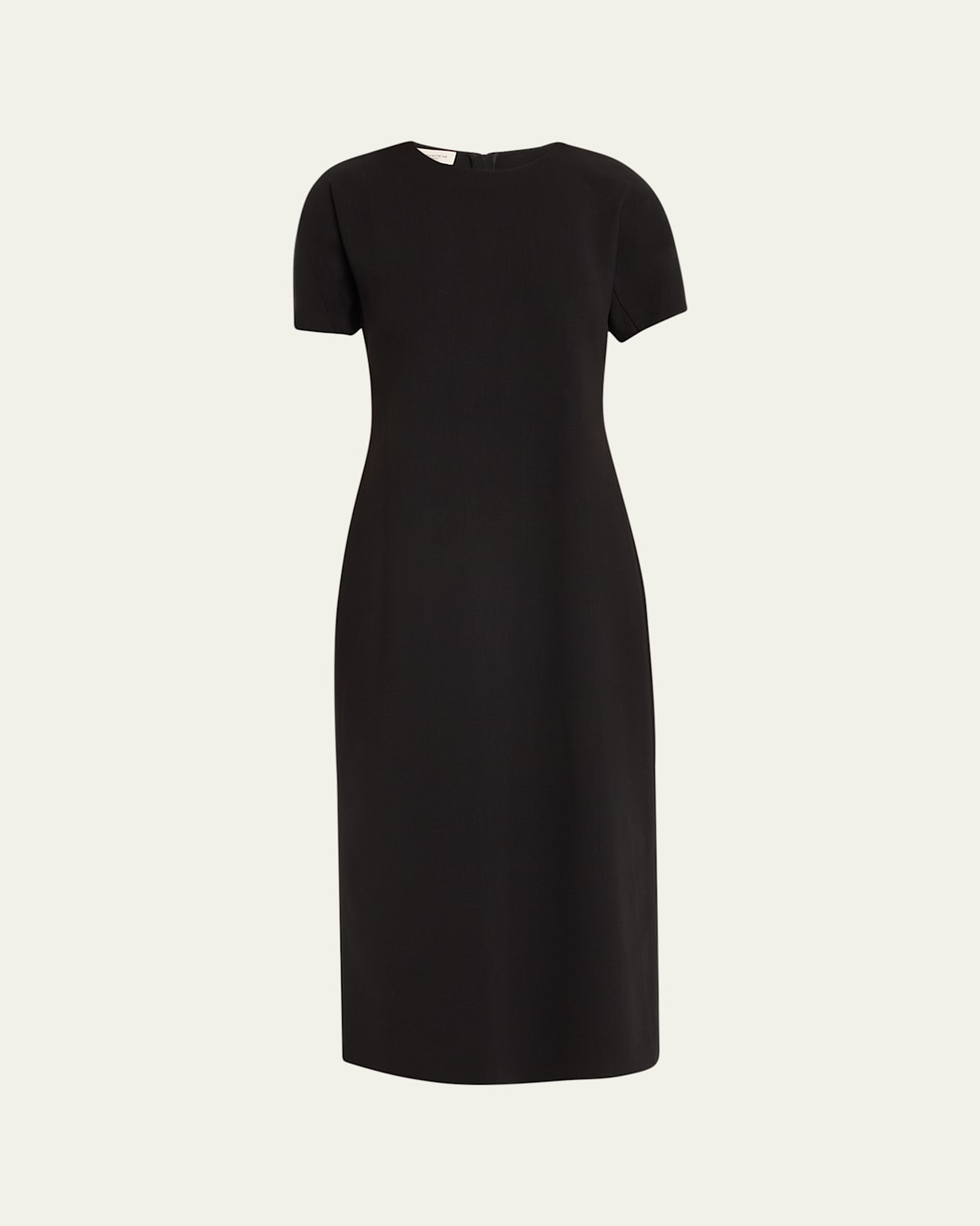 A-Line Wool-Blend Maxi Dress