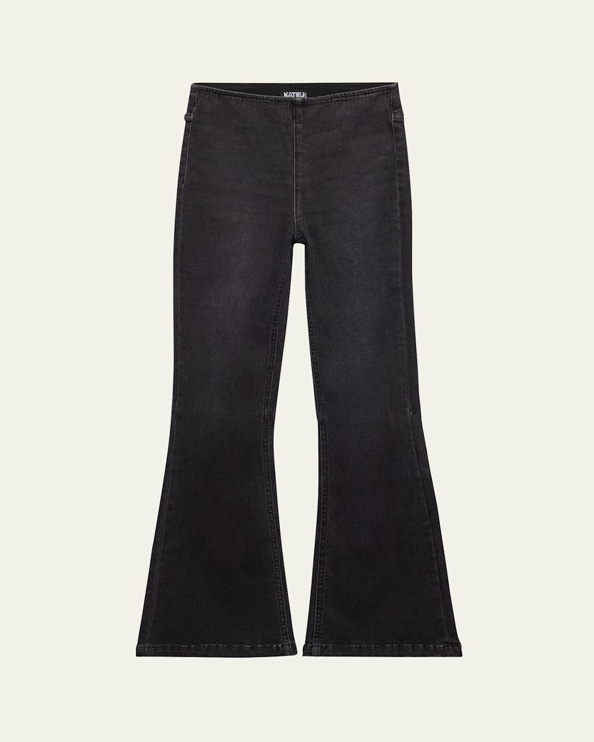 Girl's Woodstock Flare Denim Pants, Size S-XL