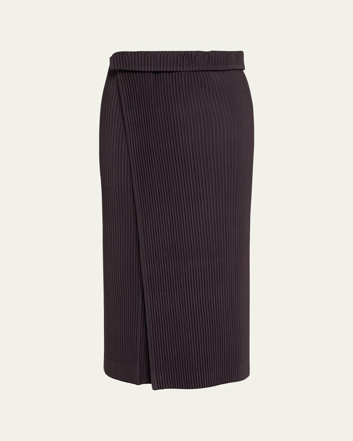 Men's Pleated Wrap Skirt