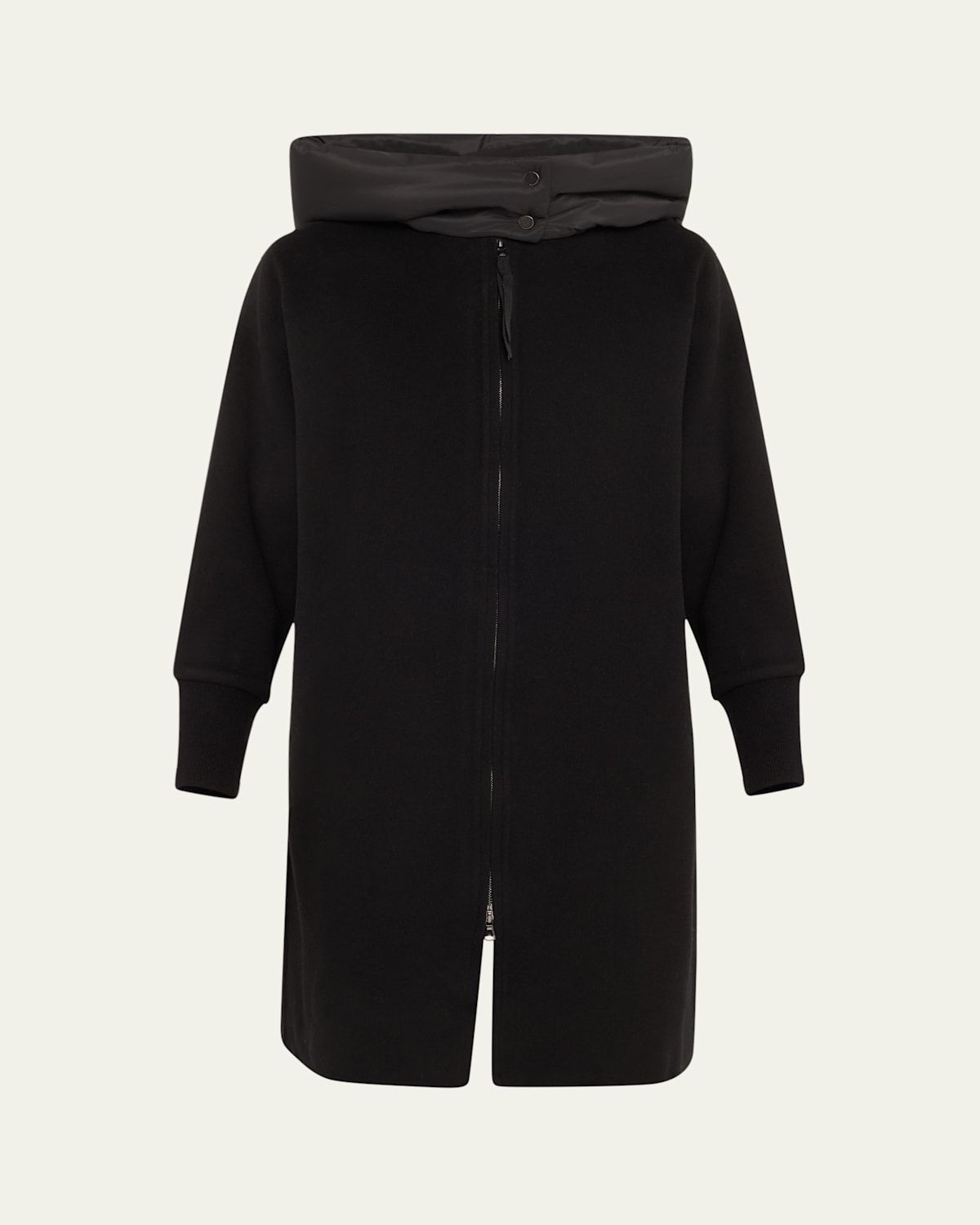 KOBI HALPERIN SELENA HOODED DOUBLE-FACE WOOL COAT 