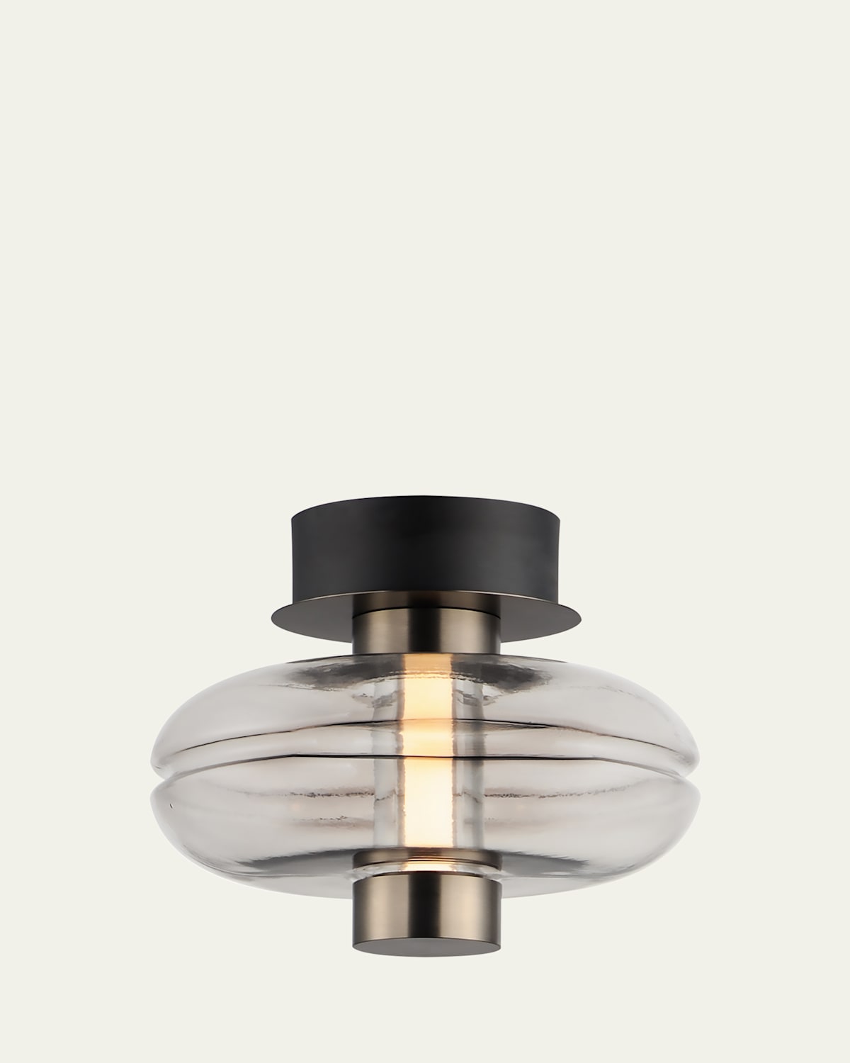 Studio M Gusto 10" Wall Sconce/flush Mount In Gunmetal