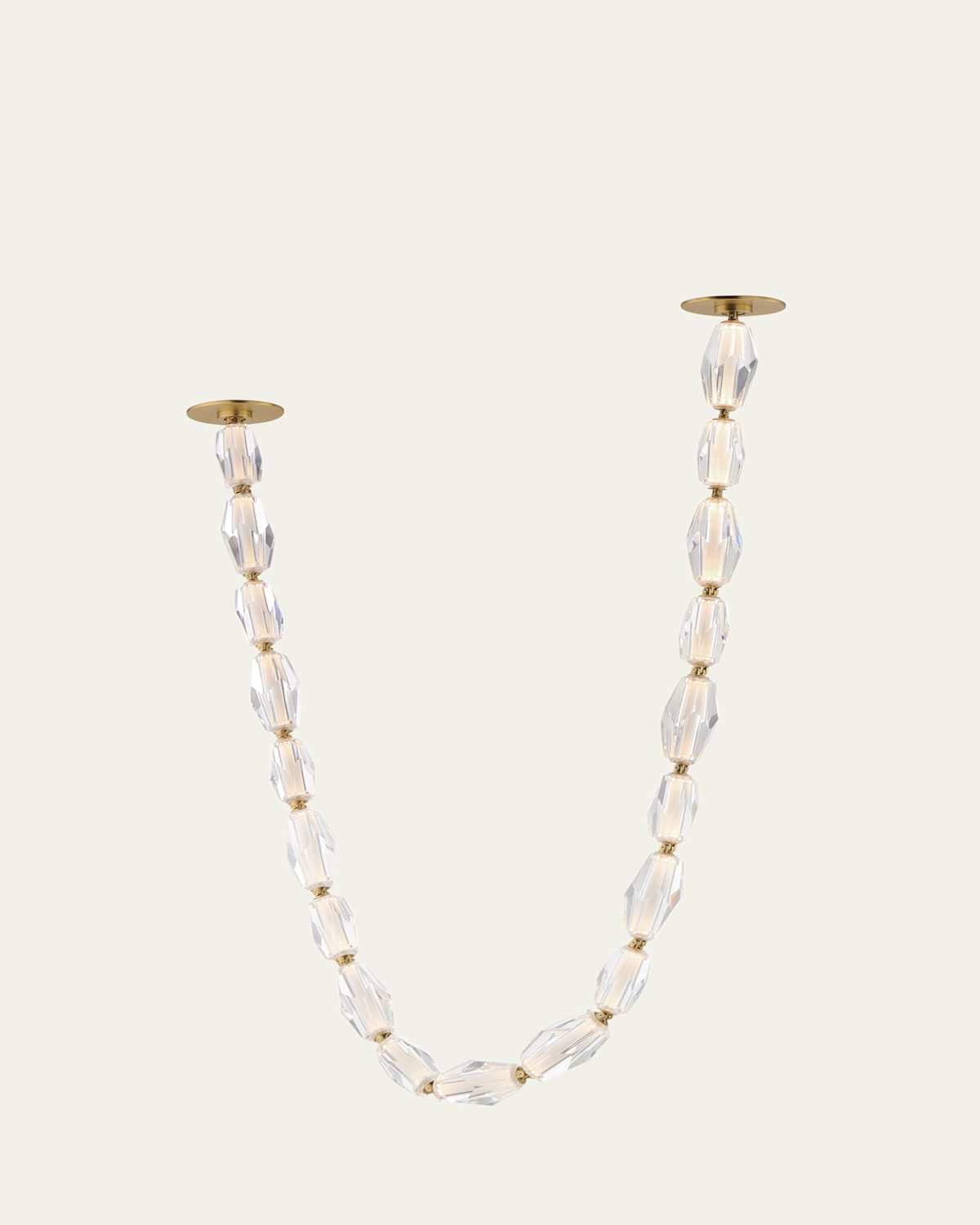 Studio M Dolce Vita 108" 19-light Led Pendant Chandelier In Gold