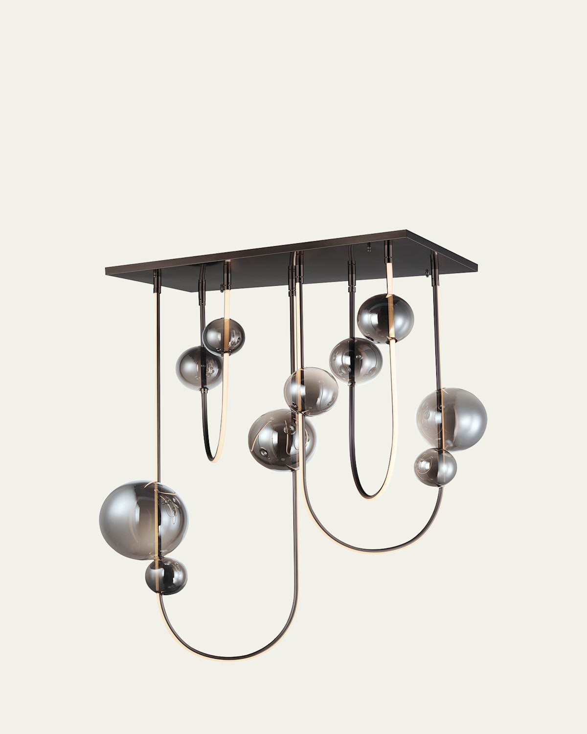 Dreamer 48" 4-Light Rectilinear LED Chandelier
