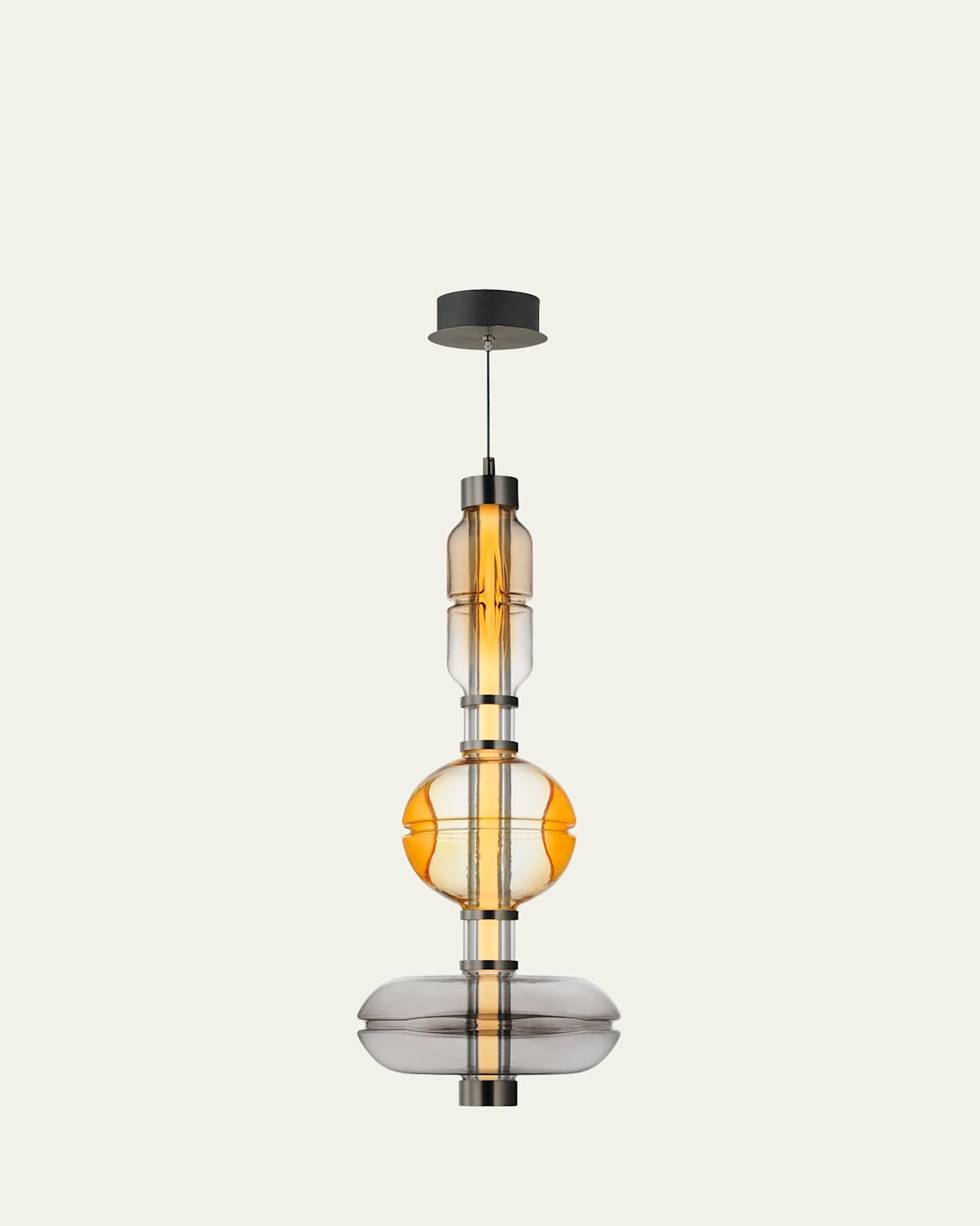 Studio M Gusto 33" Led Pendant In Gunmetal