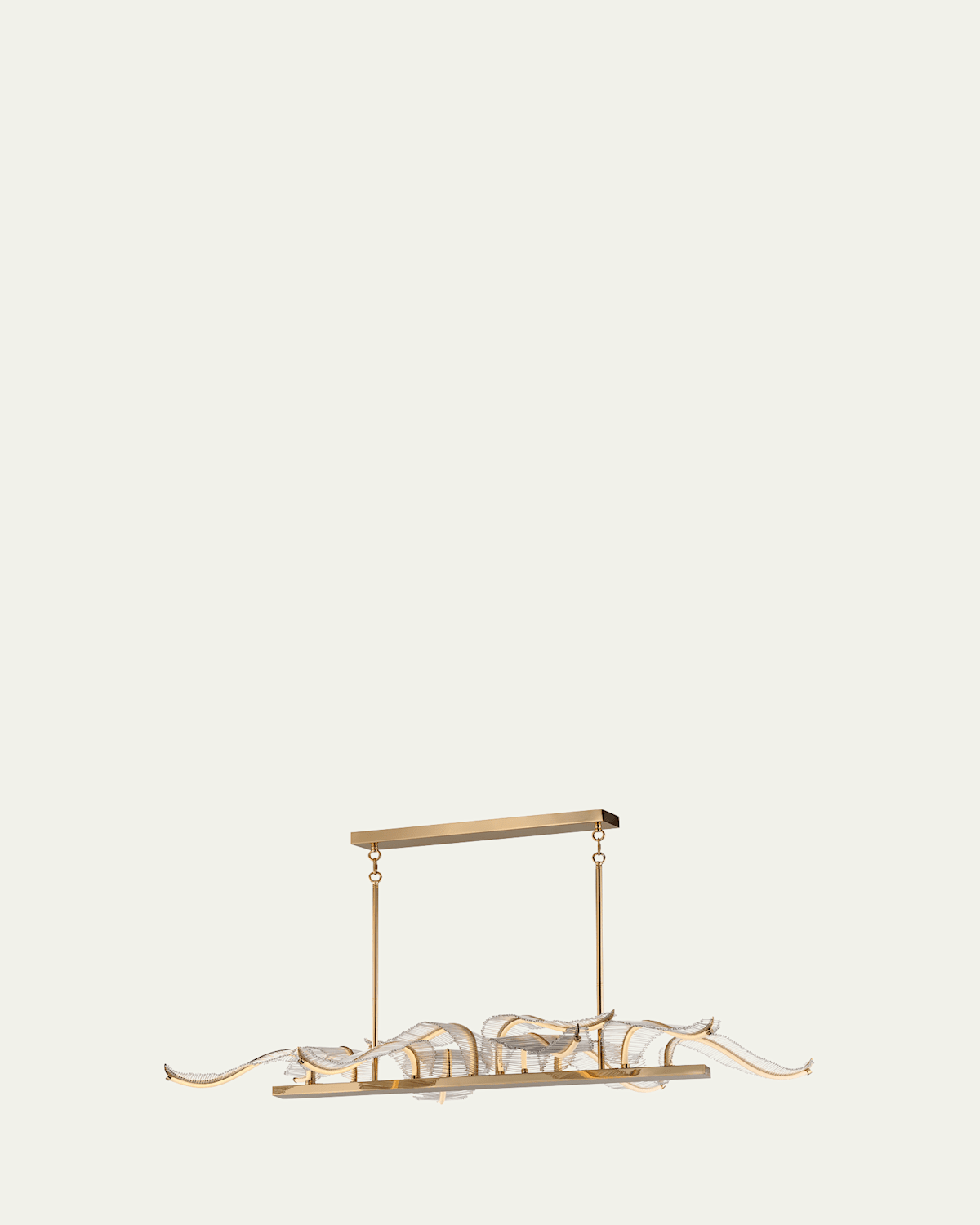 Lillet 61" 10-Light Linear Chandelier