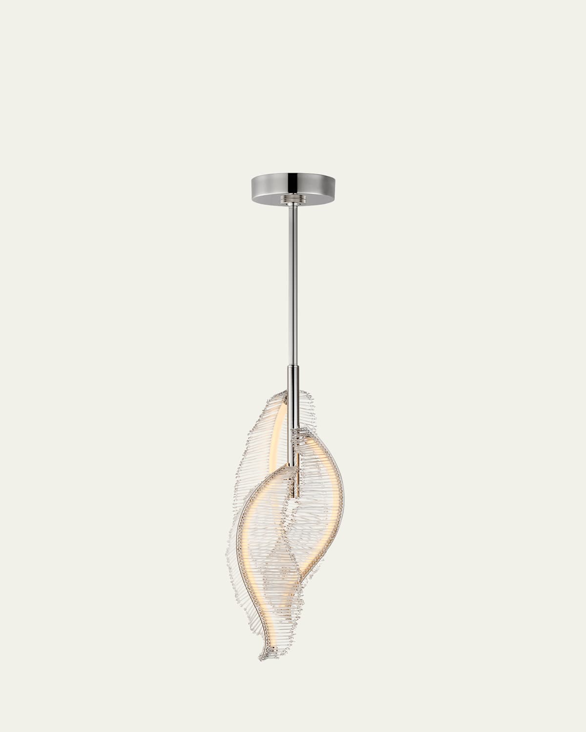 Studio M Lillet 20" 3-light Chandelier In Polished Nickel