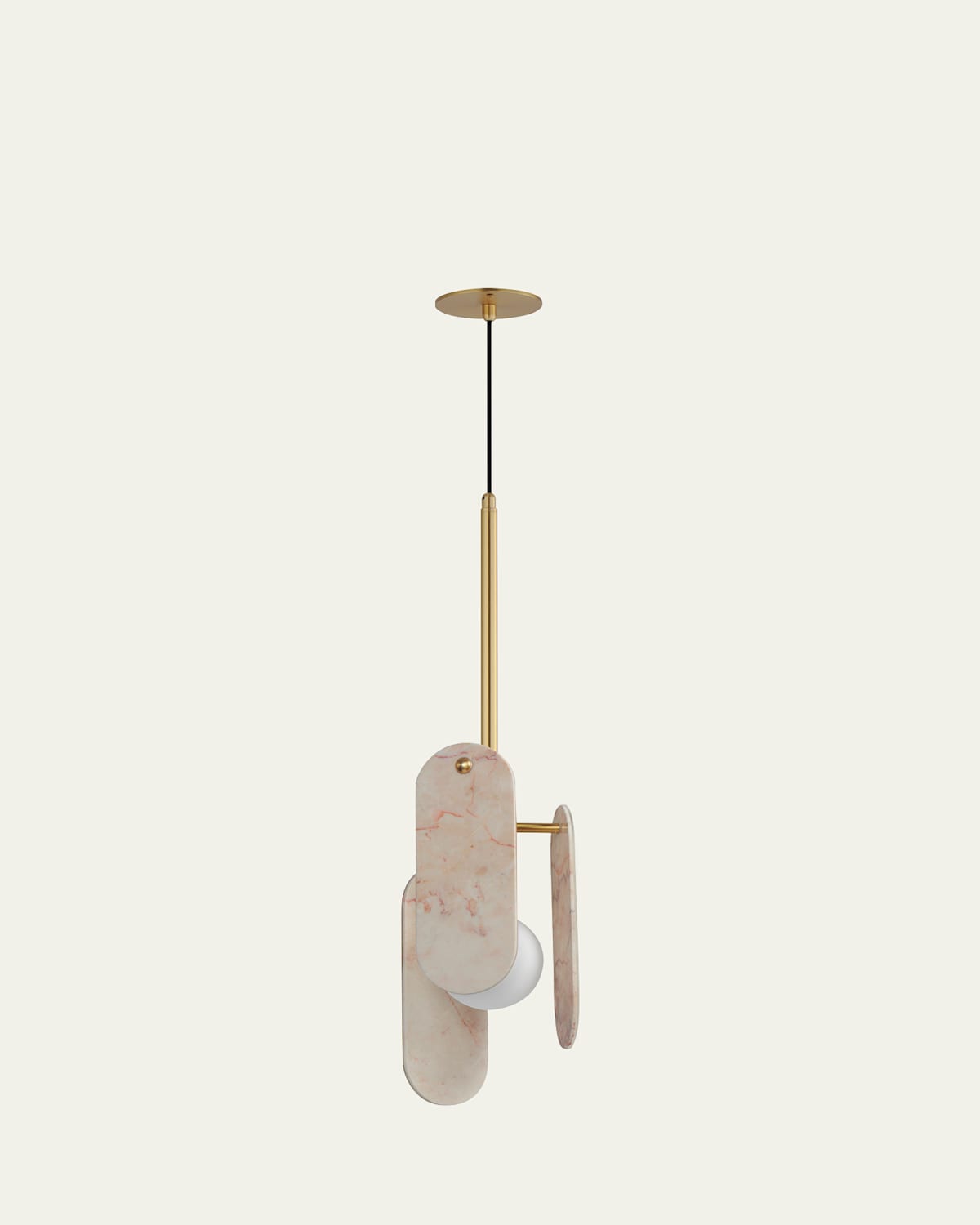 Megalith Stone Rose Jade 30" Pendant