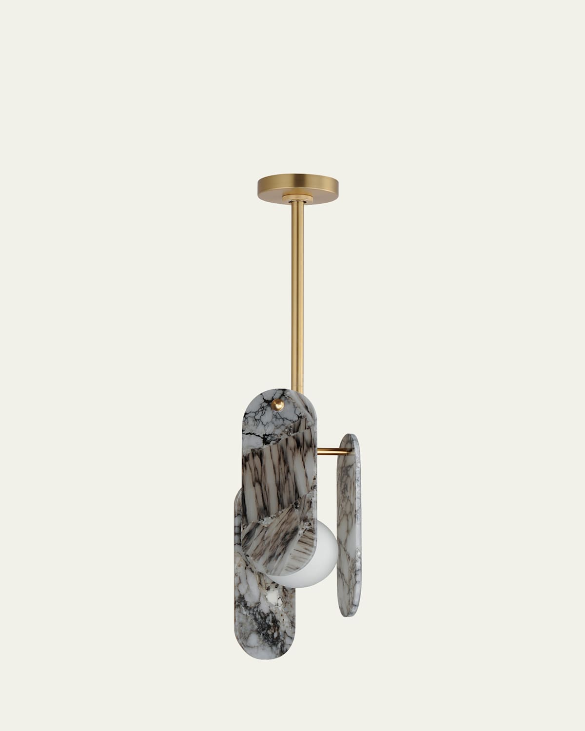 Megalith Stone Striae Arya 17" Pendant