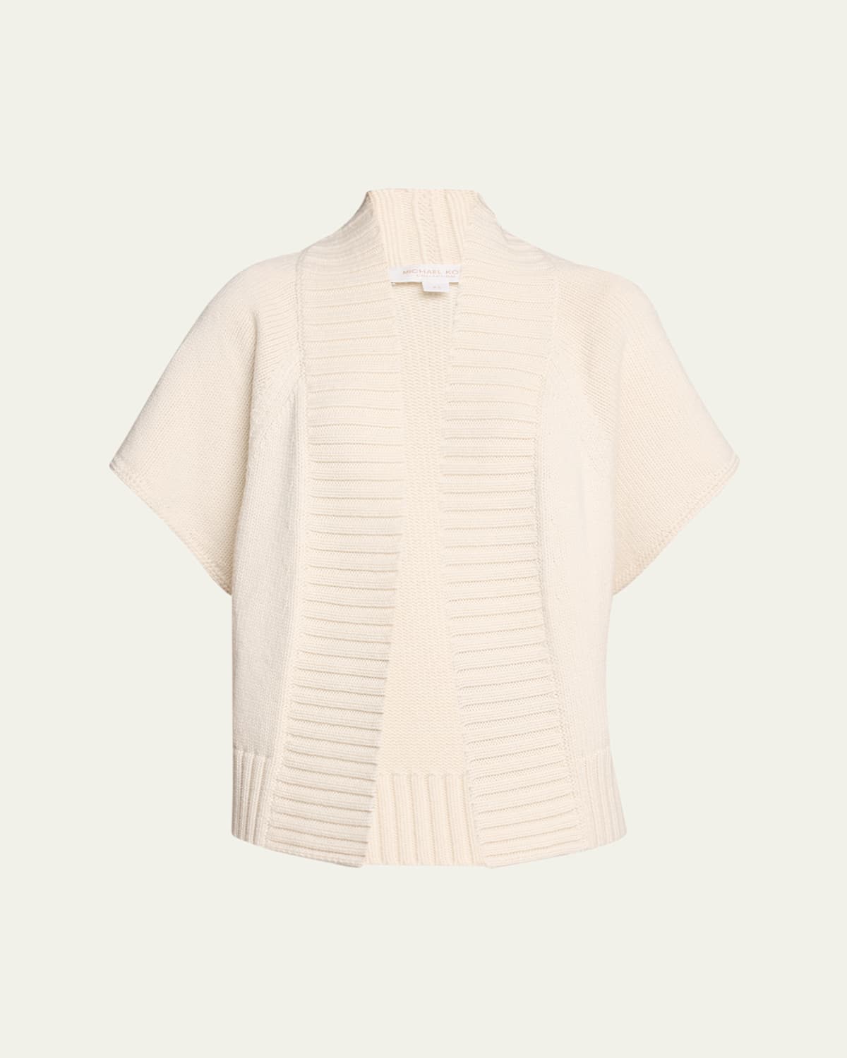 Open-Front Cashmere Cardigan