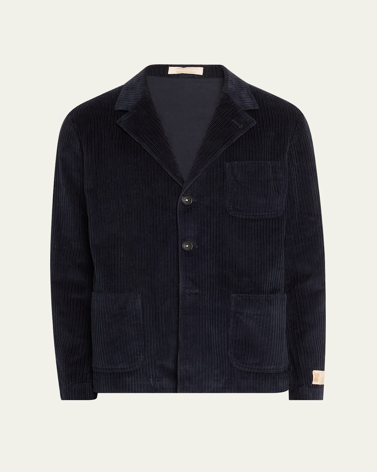 Men's Solid Corduroy Jacket