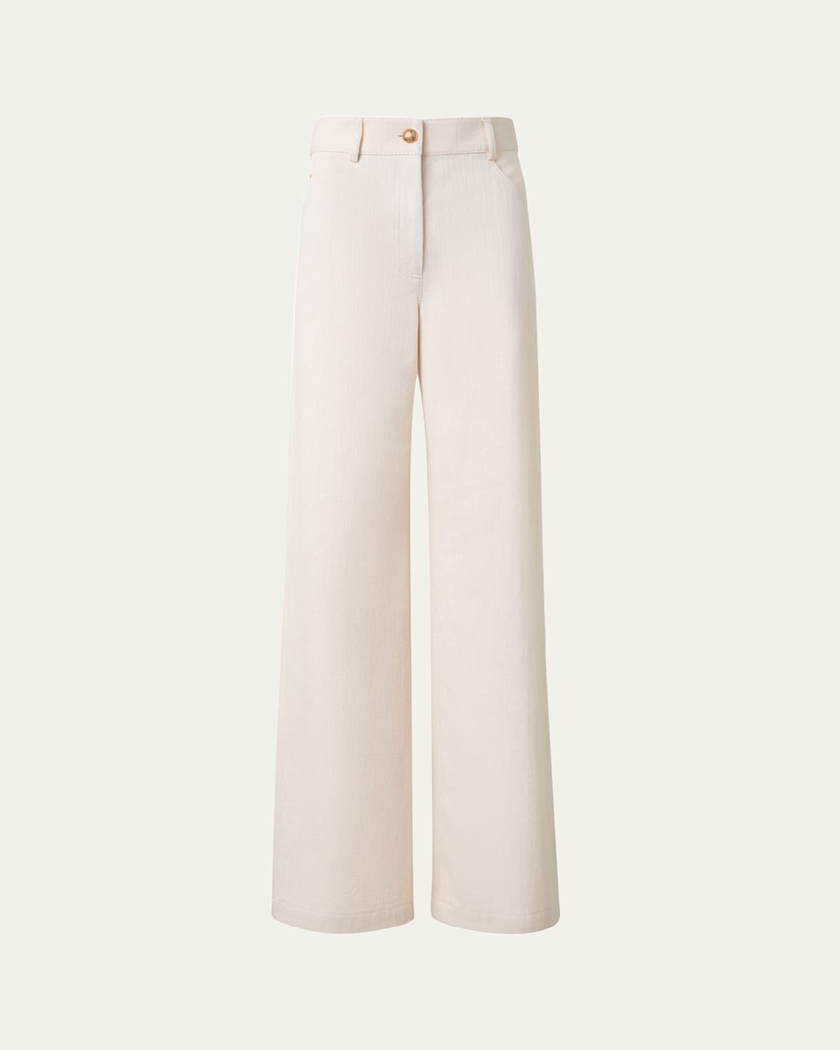 Cooper Wide Leg Cotton Wool Denim Pants