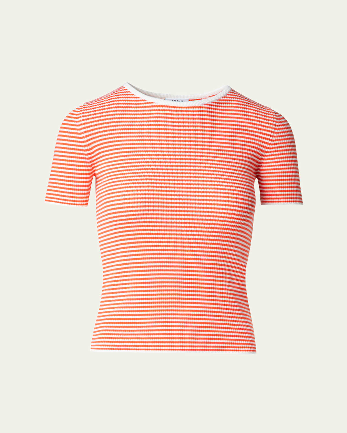 Sailor Stripe Ribbed Wool T-Shirt