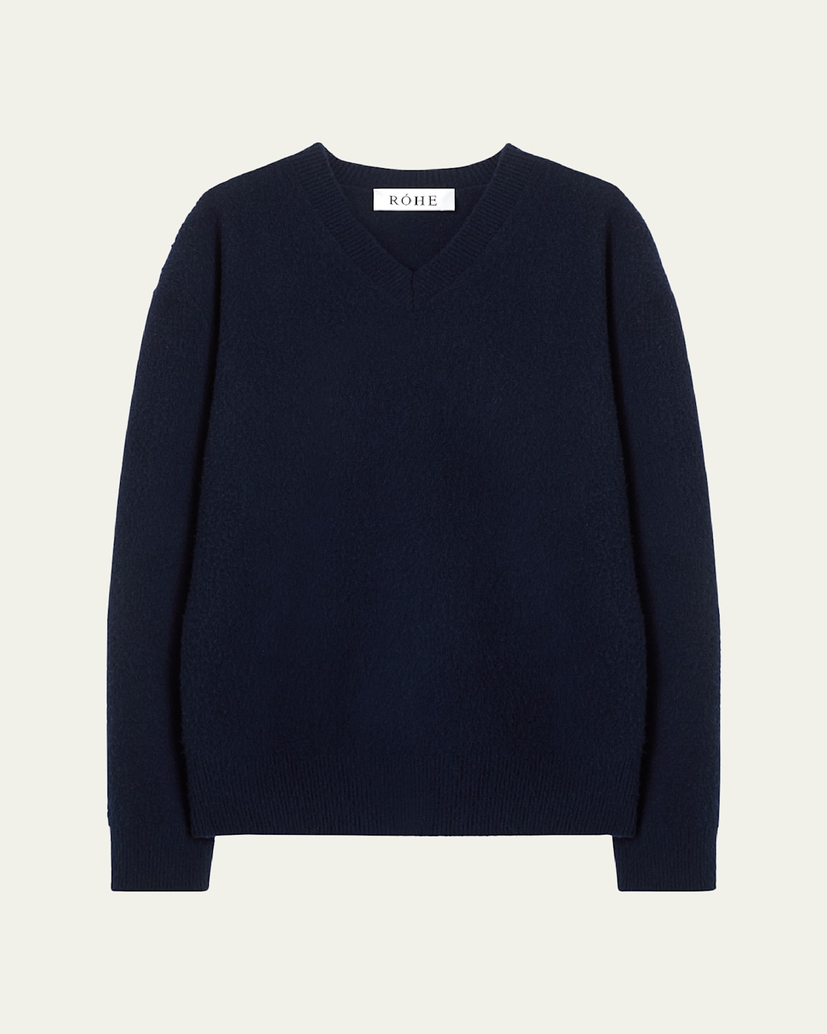 Men's Wool V-Neck Sweater