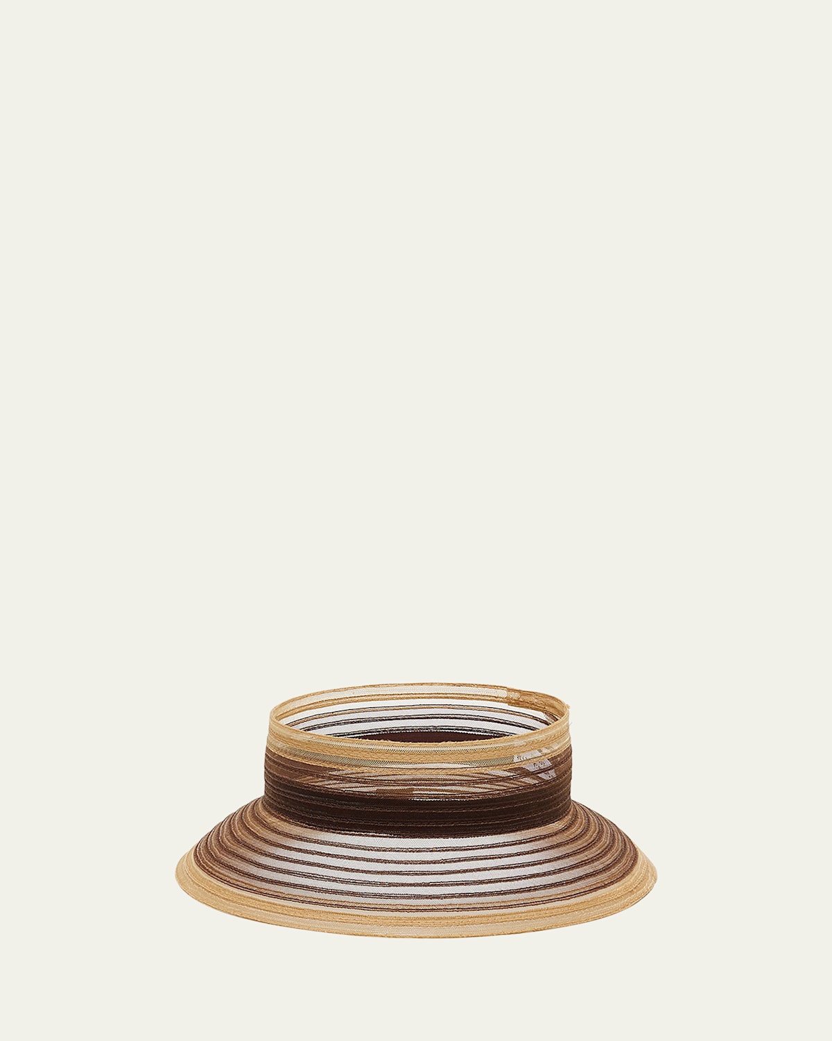 Eugenia Kim Kayla Packable Faux Horsehair Bucket Visor