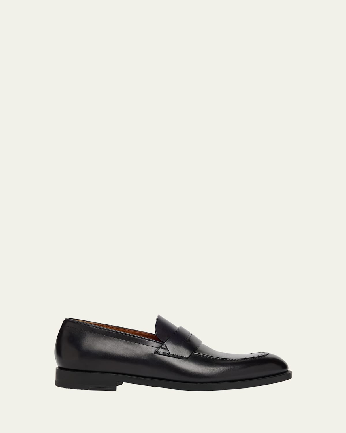 Men's Calfskin Penny Loafers