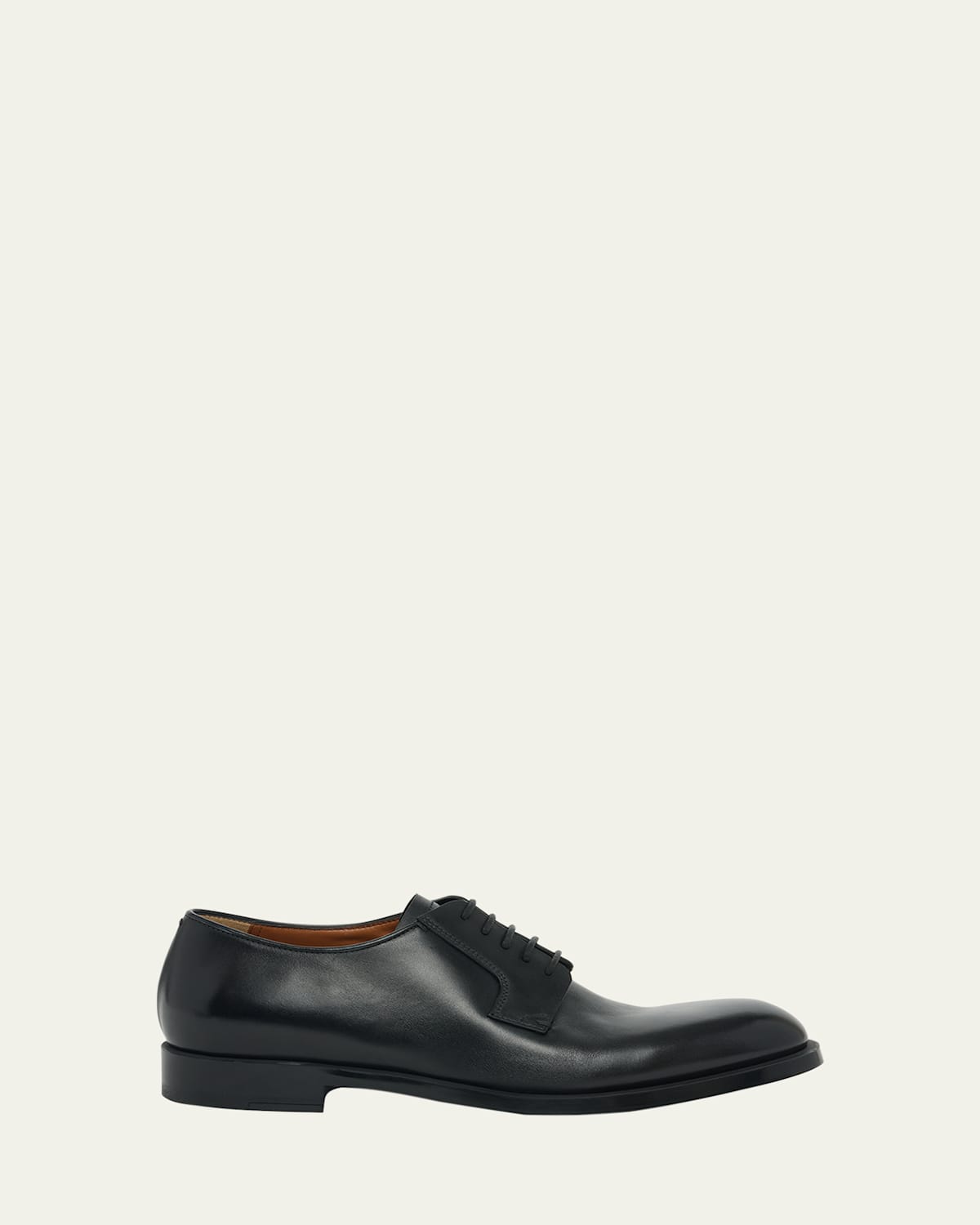 ZEGNA Men's Leather Lace-Up Derby Loafers