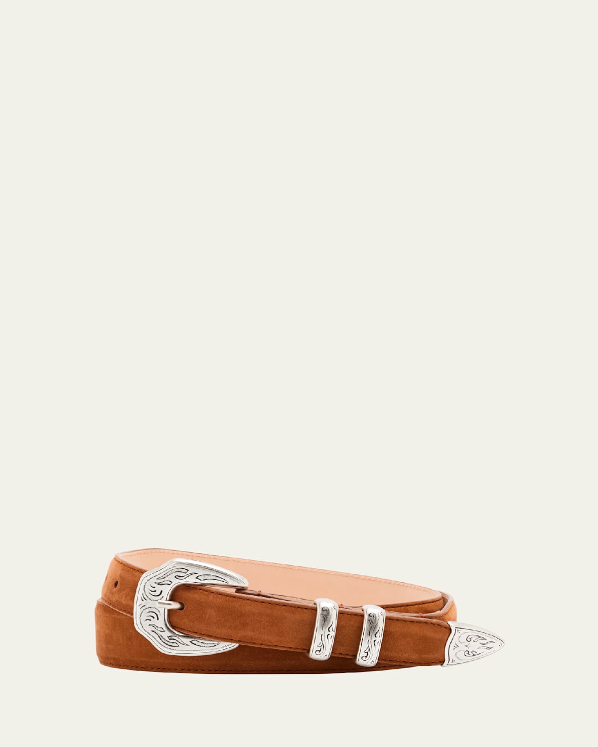 Men's Western Nubuck Suede Belt
