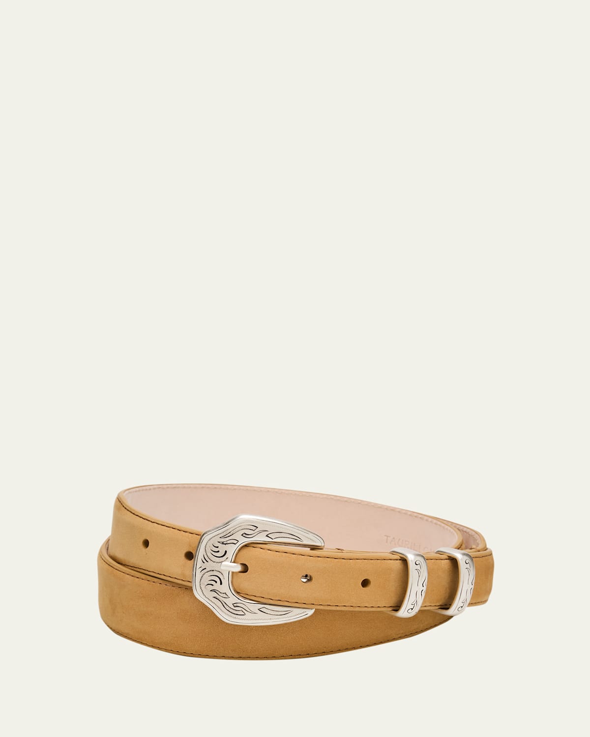 Men's Western Nubuck Suede Belt