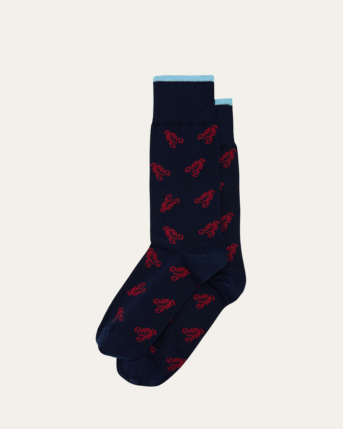 PAUL SMITH MEN'S LOBSTER-PRINT CREW SOCKS 