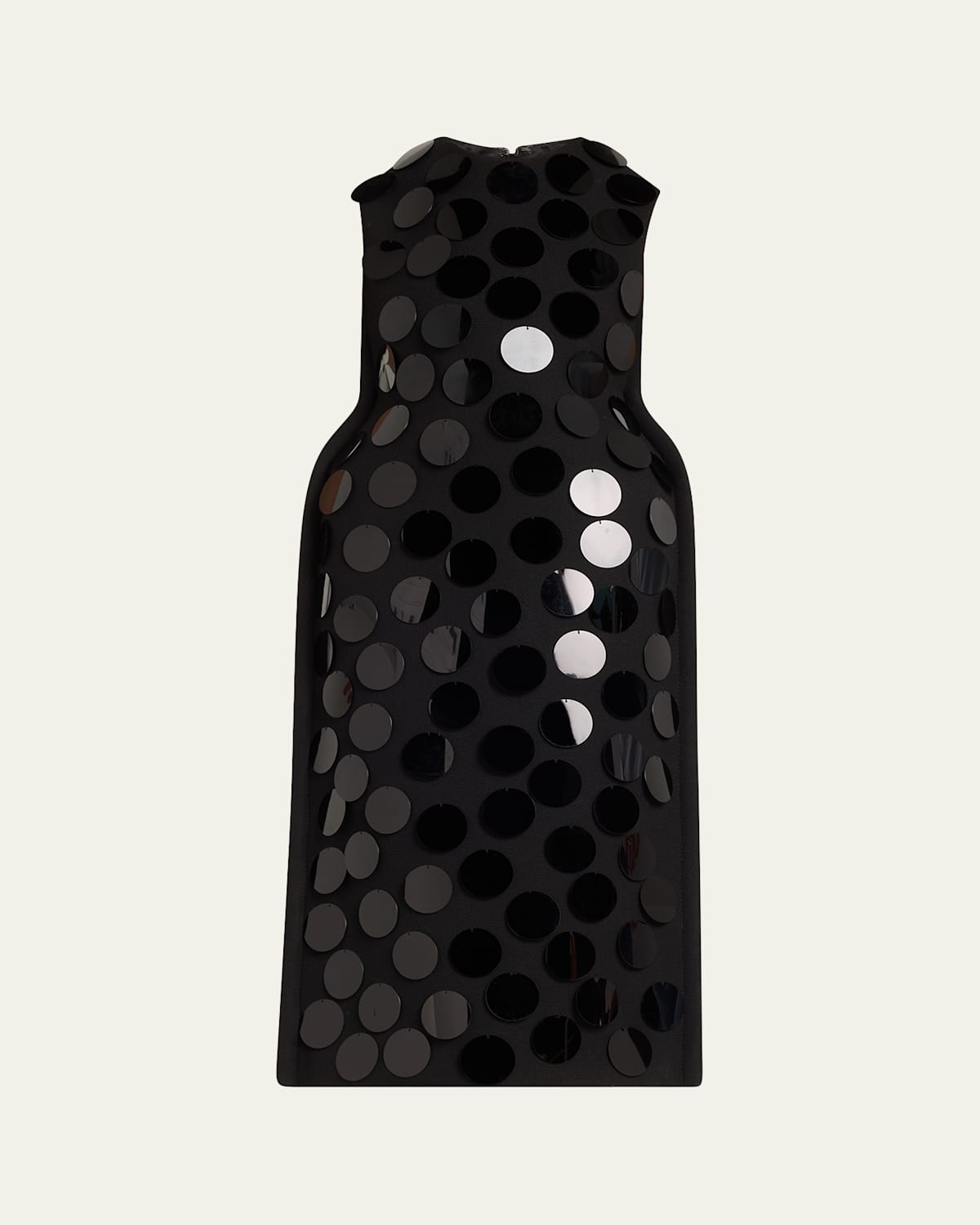 Large Sequined Oversized Midi Dress