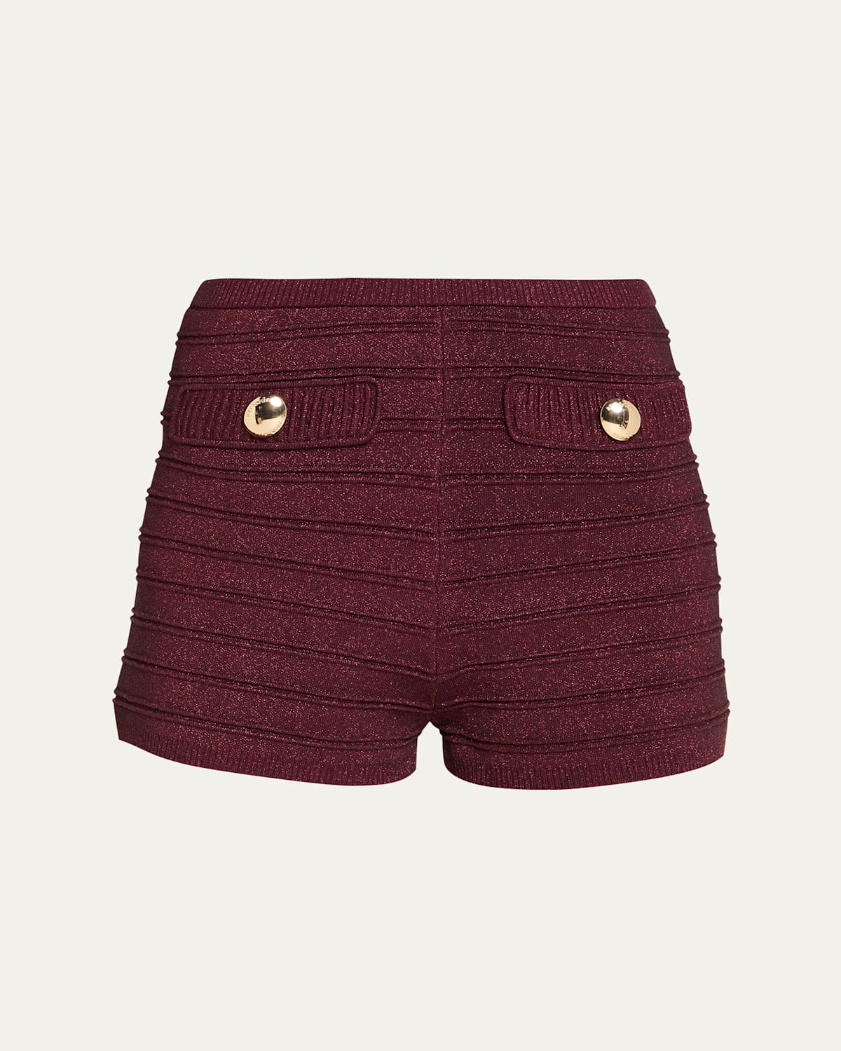 Retroféte Sandra Bandage Knit Shorts