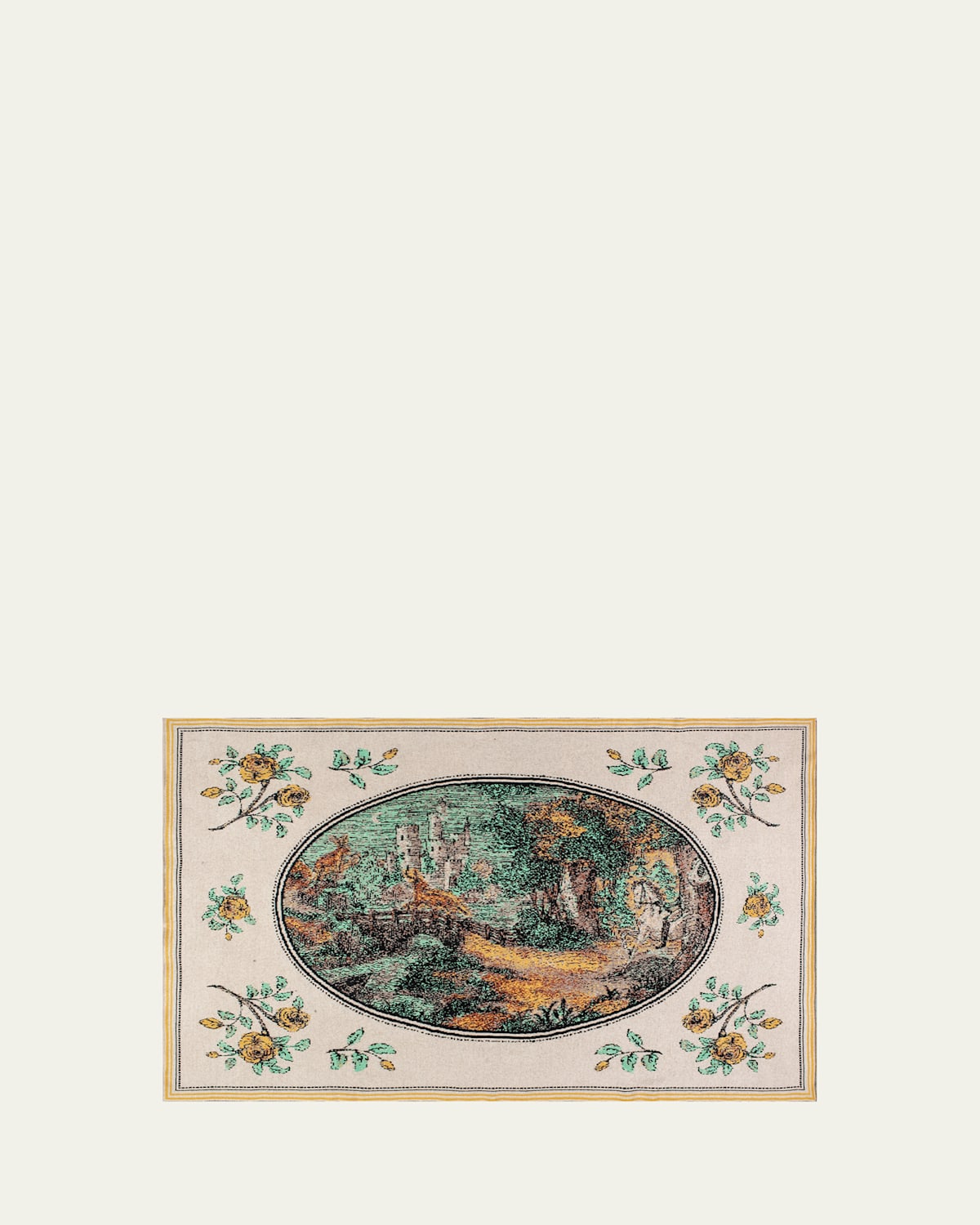 Saved NY Knight of the Yellow Rose Throw Blanket by Lukas the Illustrator | Thumbnail 3 Saved NY Knight of the Yellow Rose Throw Blanket by Lukas the Illustrator | Thumbnail 3