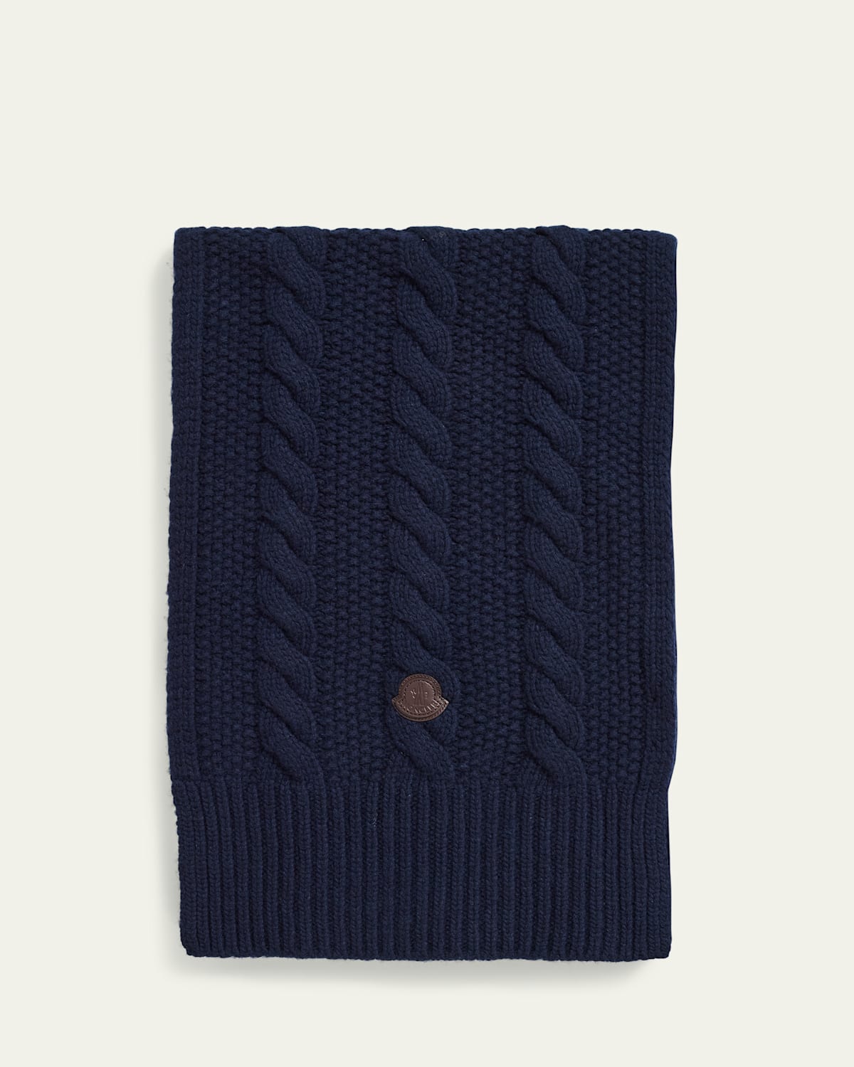 Men's Wool-Cashmere Chunky Cable Scarf