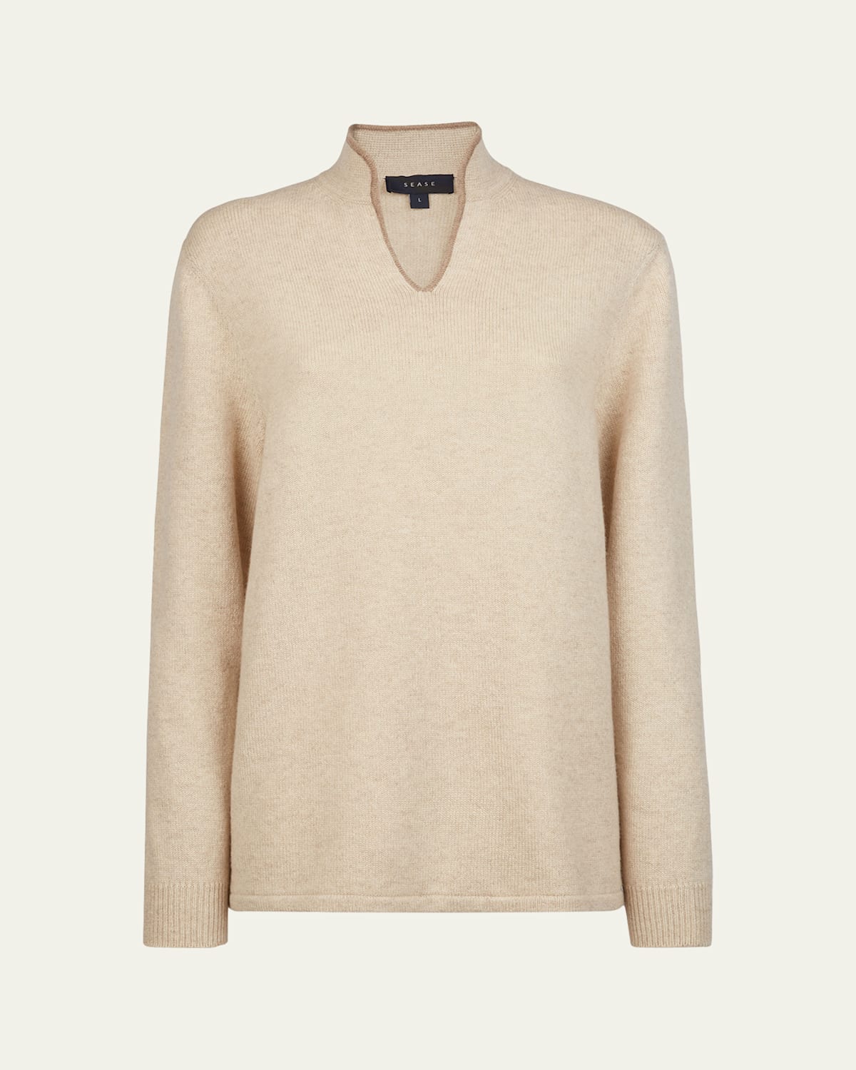 Men's Ellen Pull Cashmere V-Neck Sweater