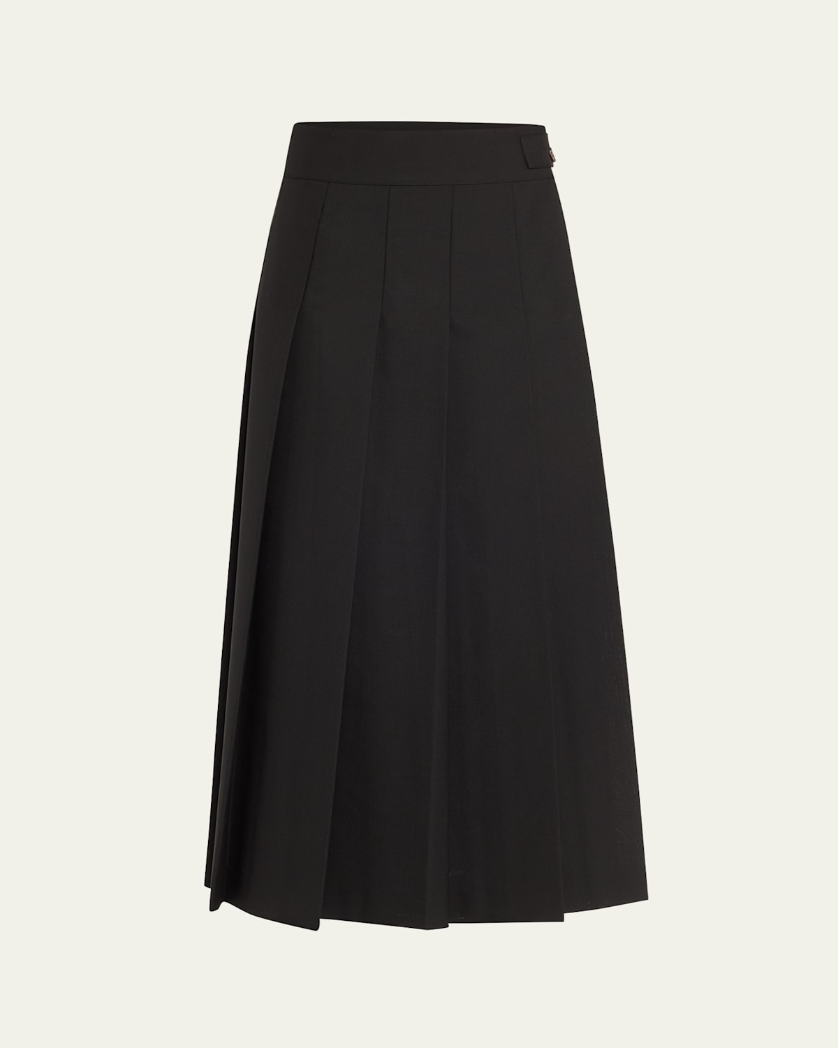 Plisse Wrap Skirt