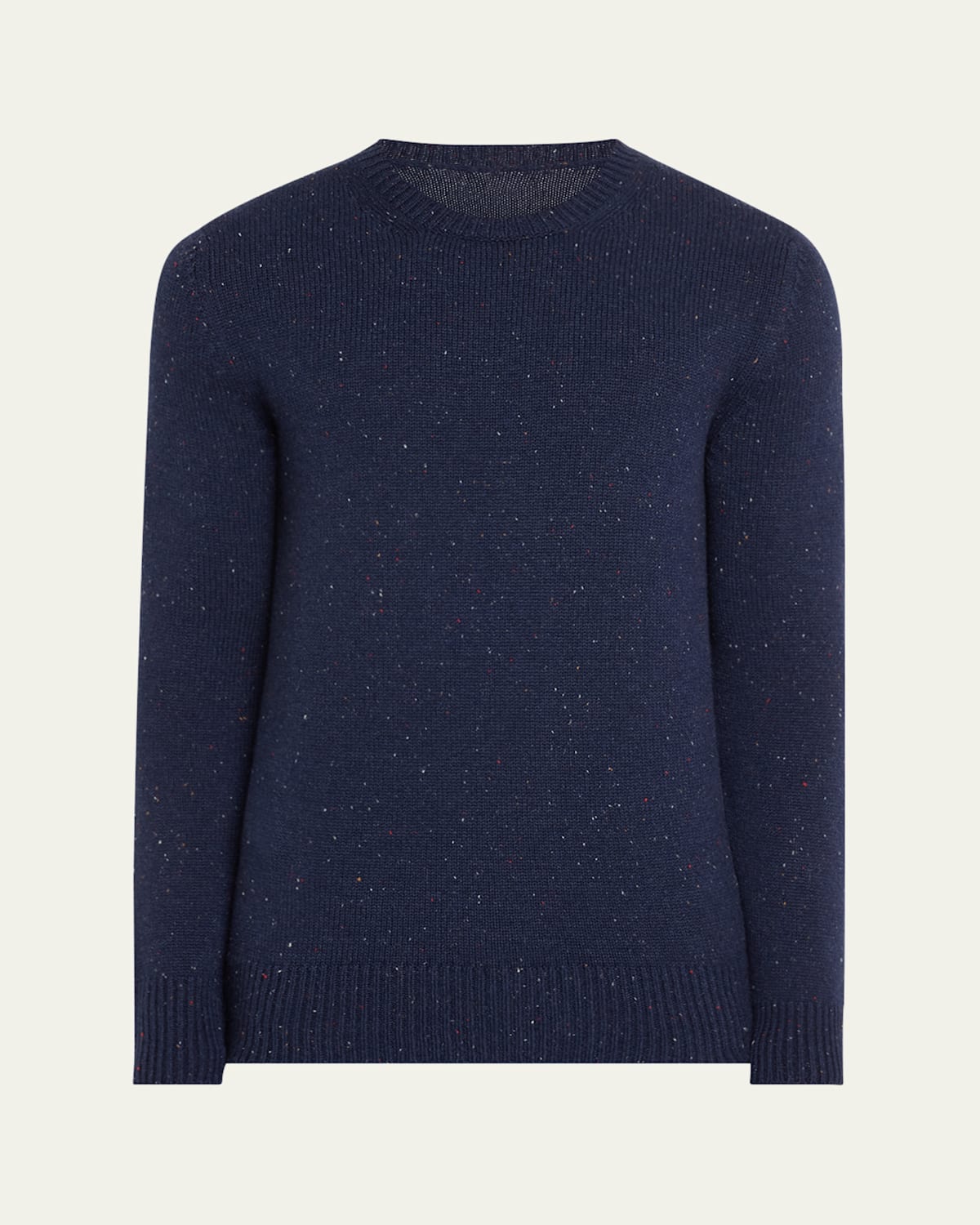 Men's Donegal Cashmere Crewneck Sweater