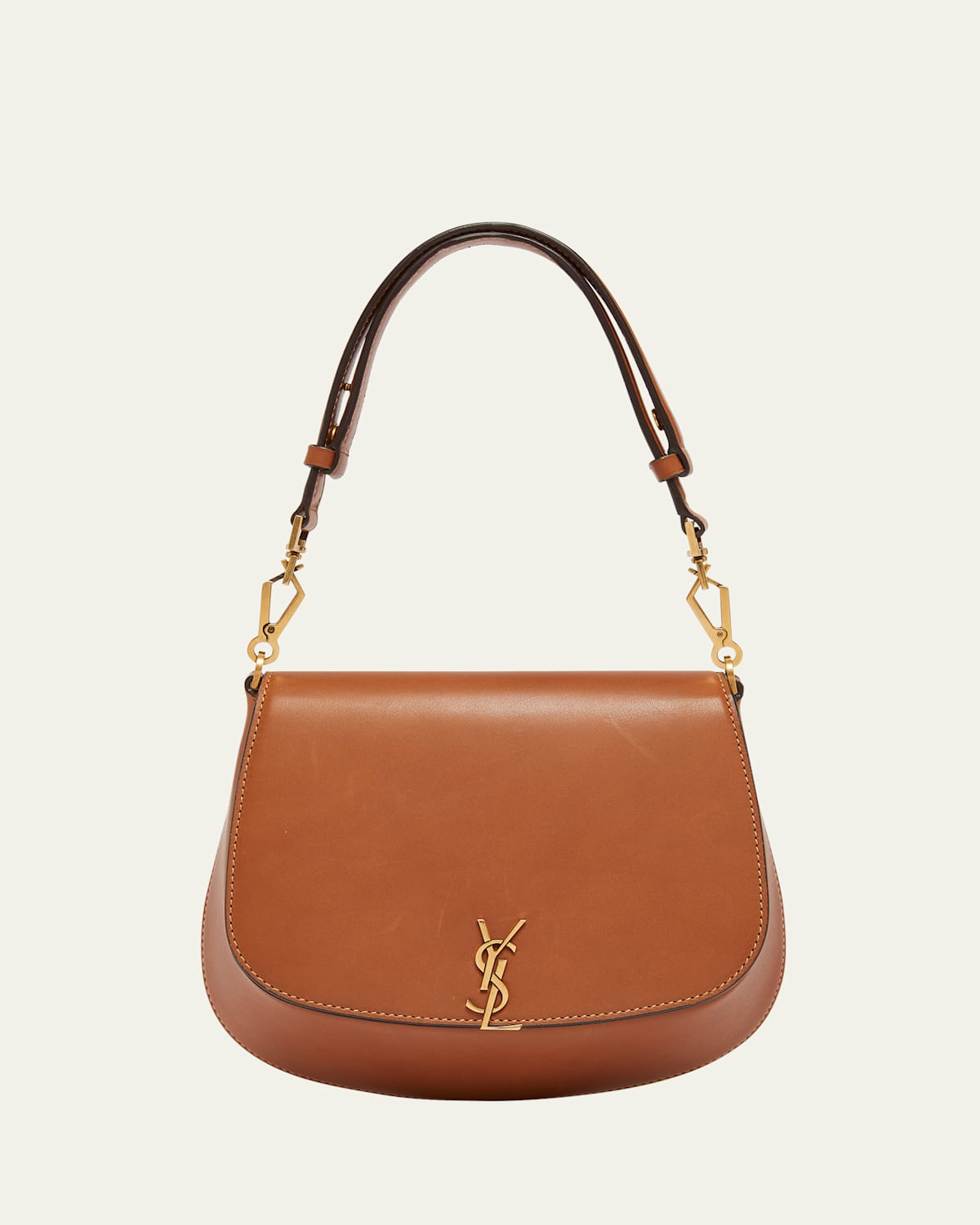 Saint Laurent Mini Top Handle Bag In Brickbrick