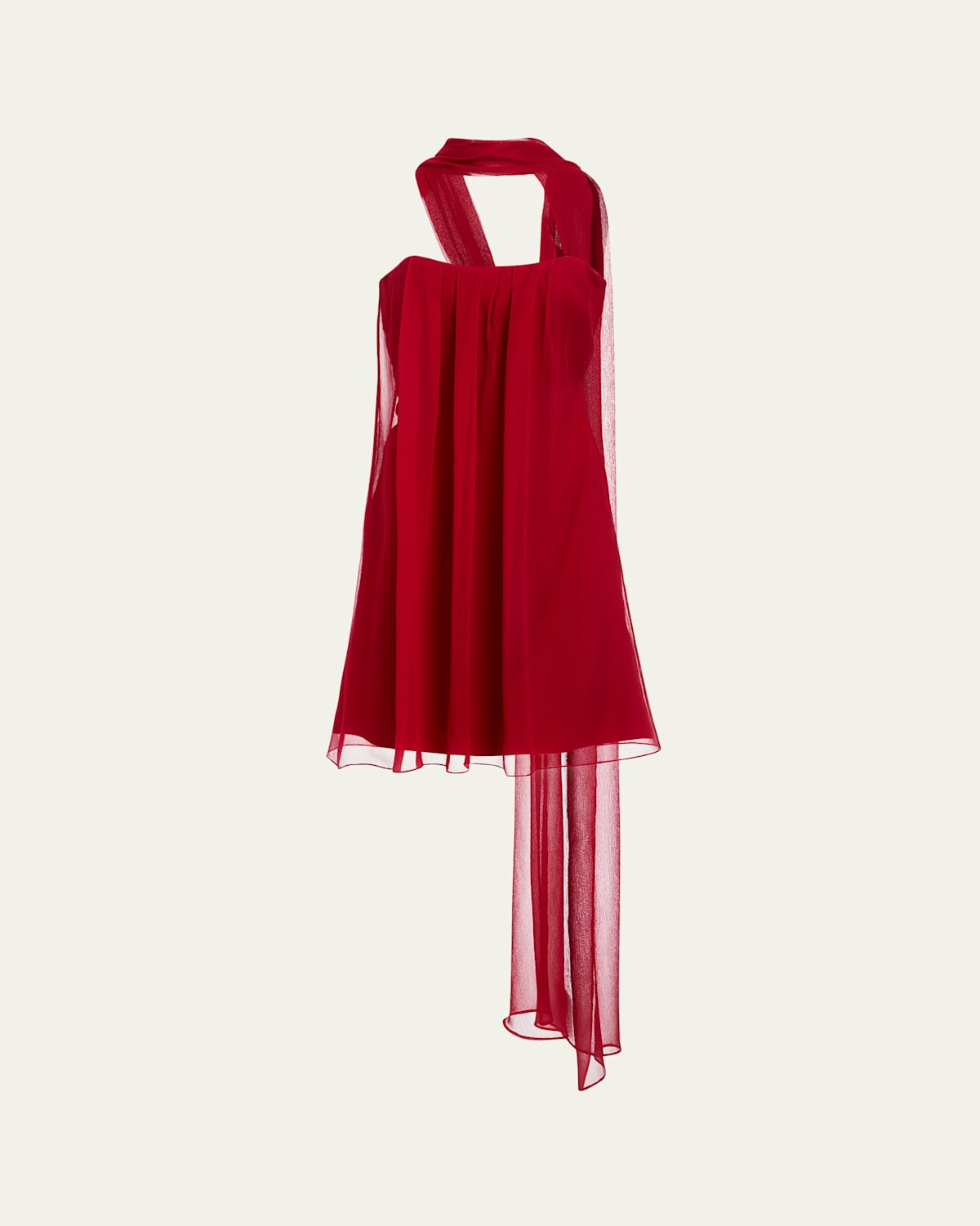 Silvia Chiffon Scarf Mini Dress