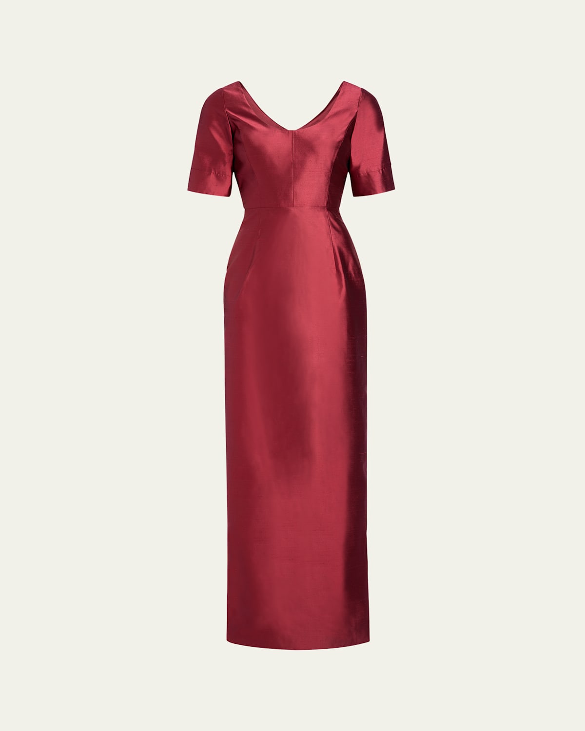 Collette Column Silk Gown