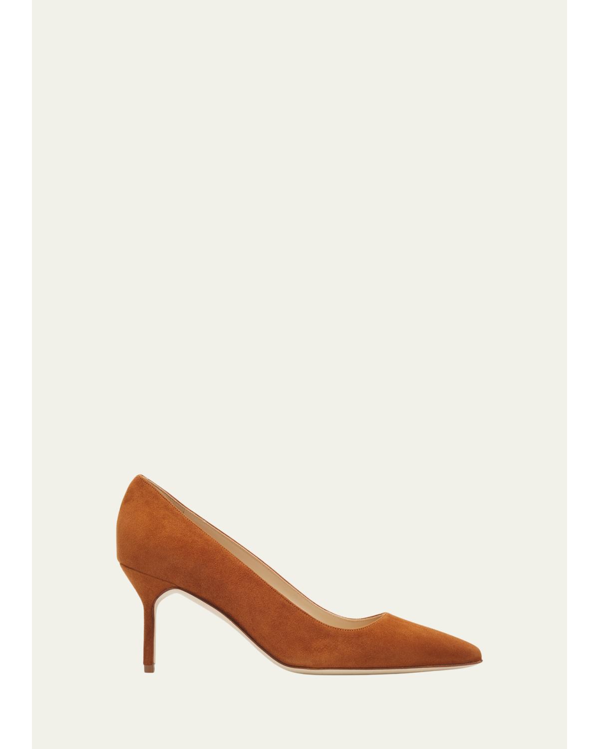 70mm BB Suede Pumps