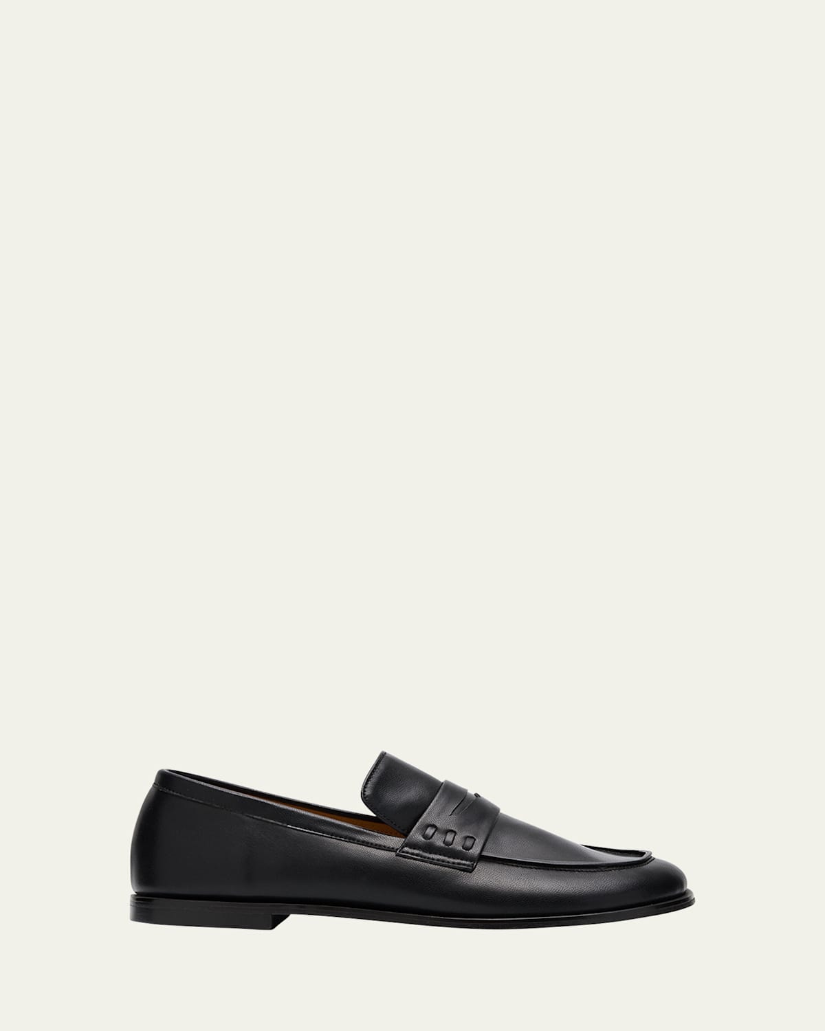 Narae Leather Penny Loafers