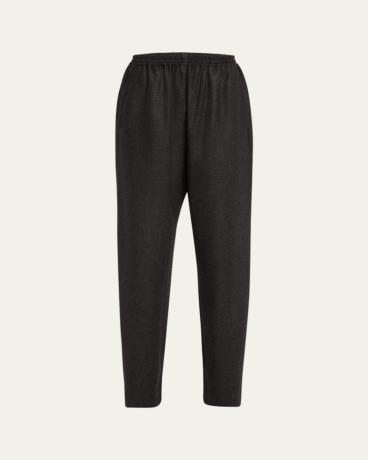 Side-Insert Tapered Regular Trousers