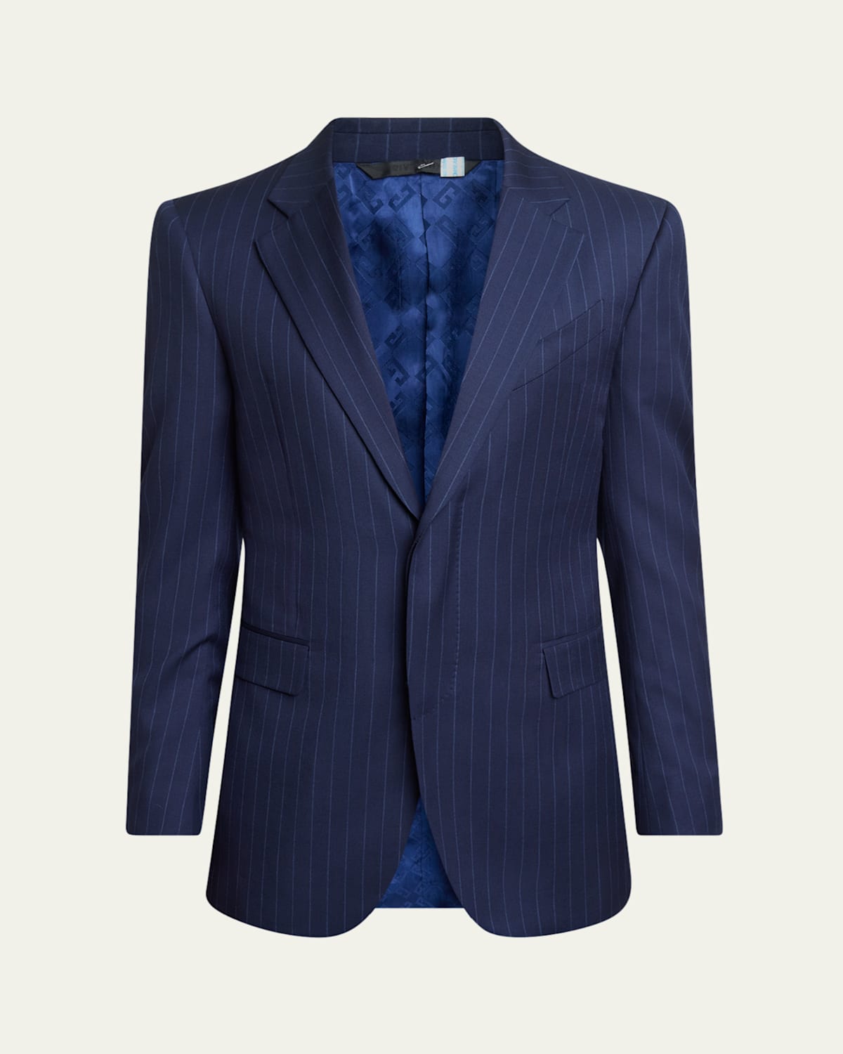Men's Bold Stripe Wool Sport Coat