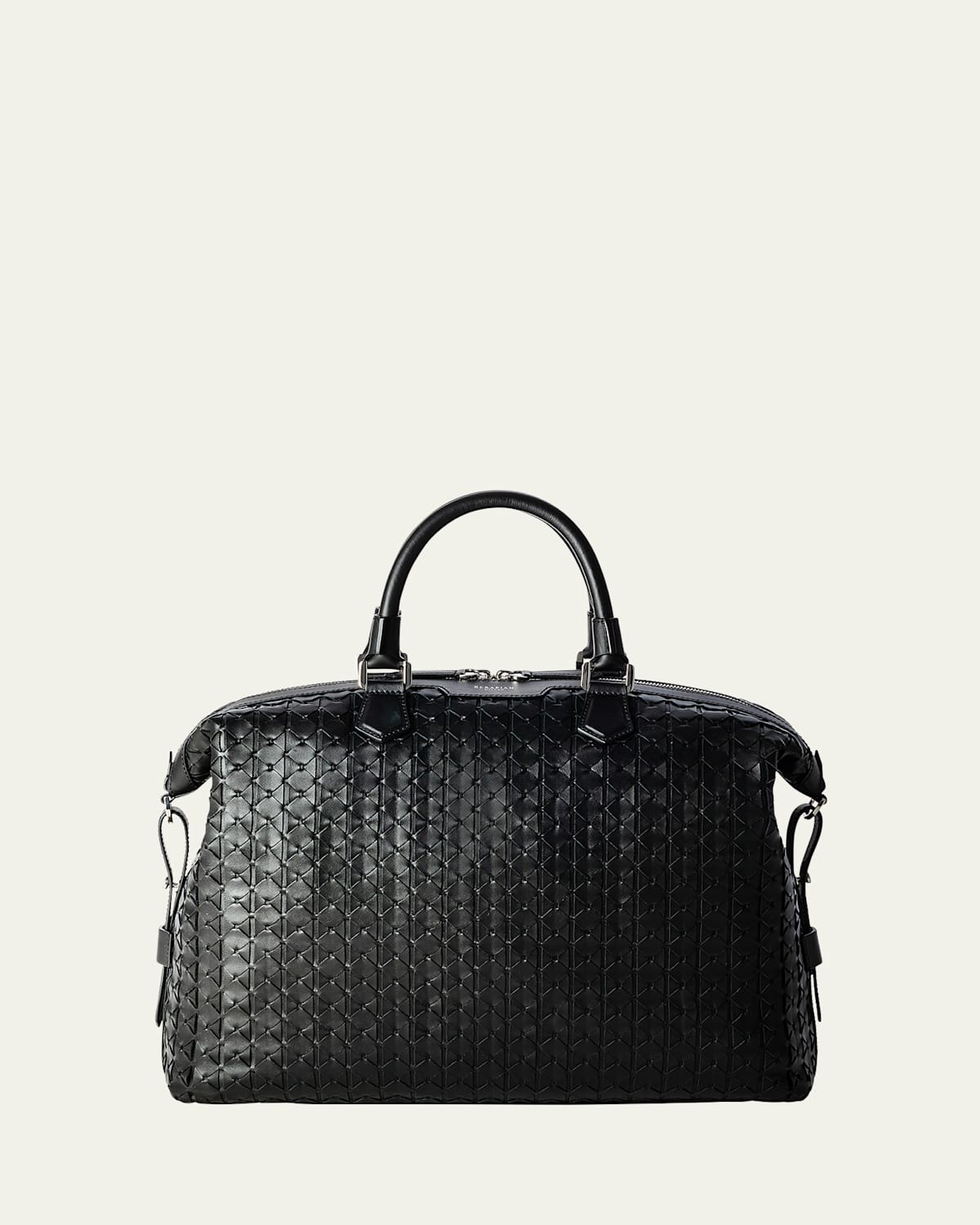 Men's Mosaico Leather Briefcase