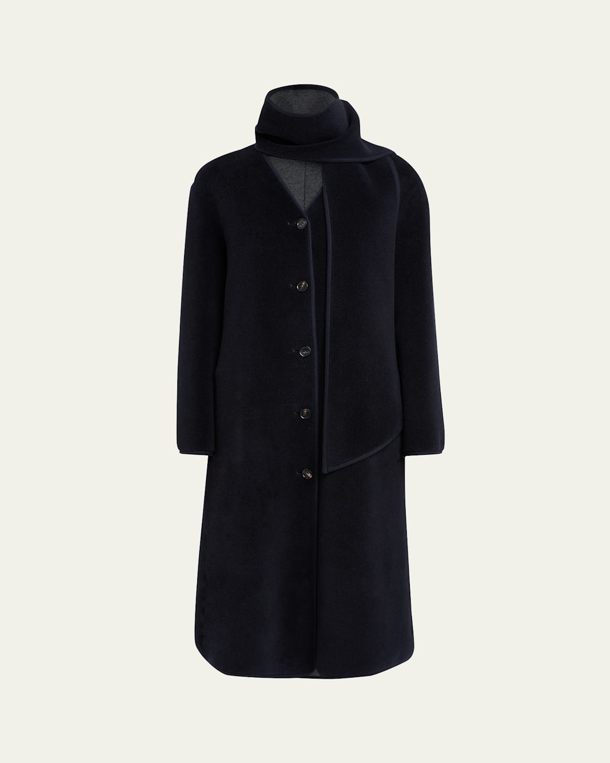 Gladwin Single-Breasted Wool Coat