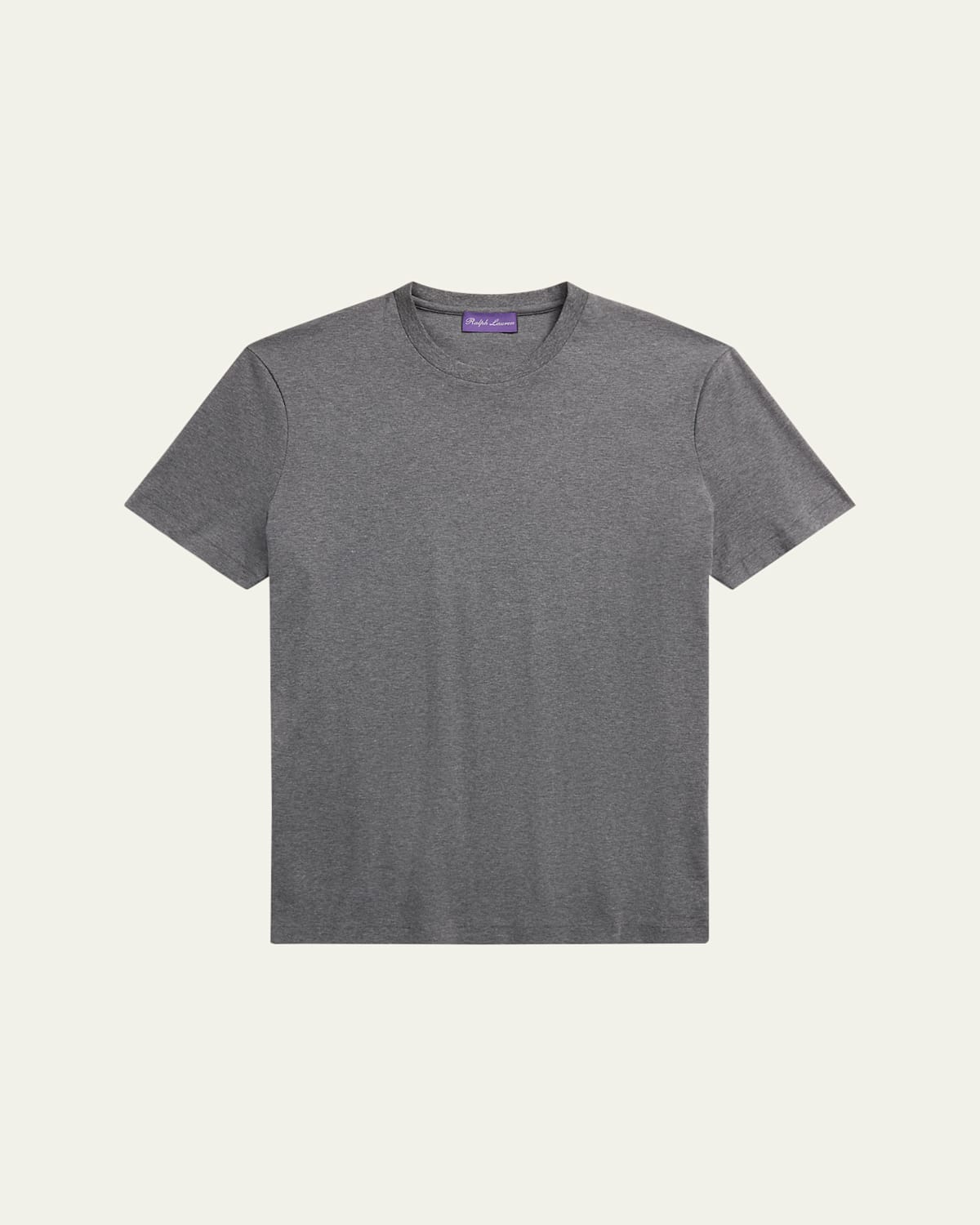 Men's Silk-Cotton Crew T-Shirt