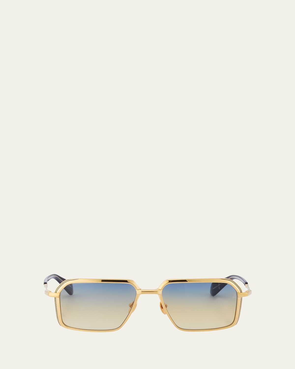 Vasco Titanium Rectangle Sunglasses