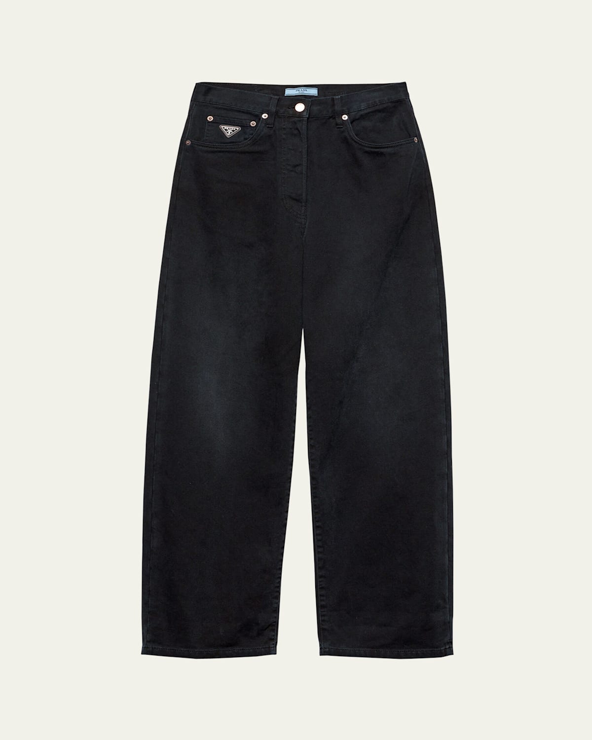 Straight Leg Denim Pants