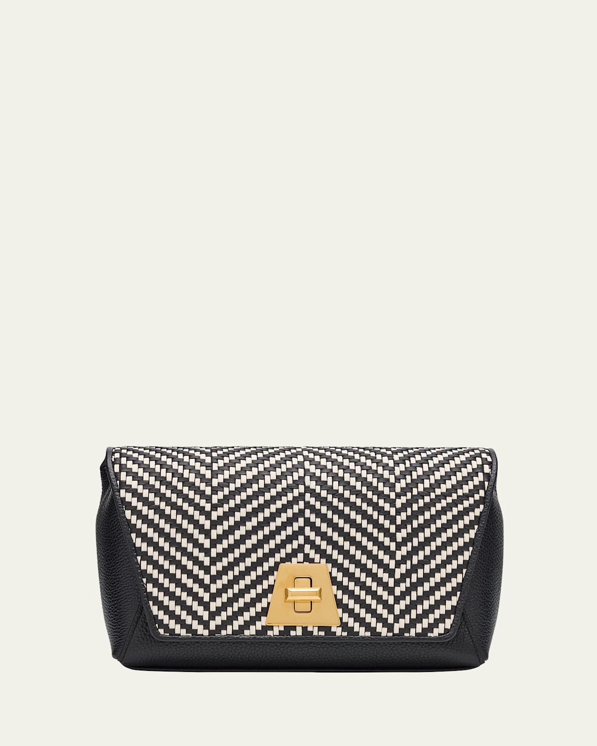 Anouk Small Braided Leather Crossbody Bag