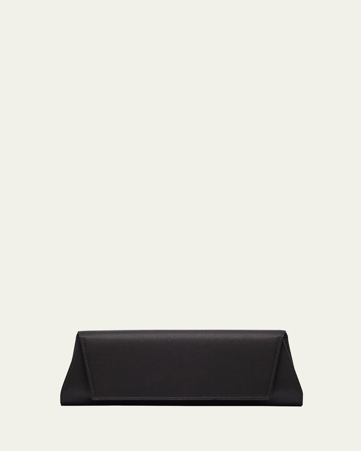 AKRIS ANOUK SMALL SATIN CLUTCH BAG 
