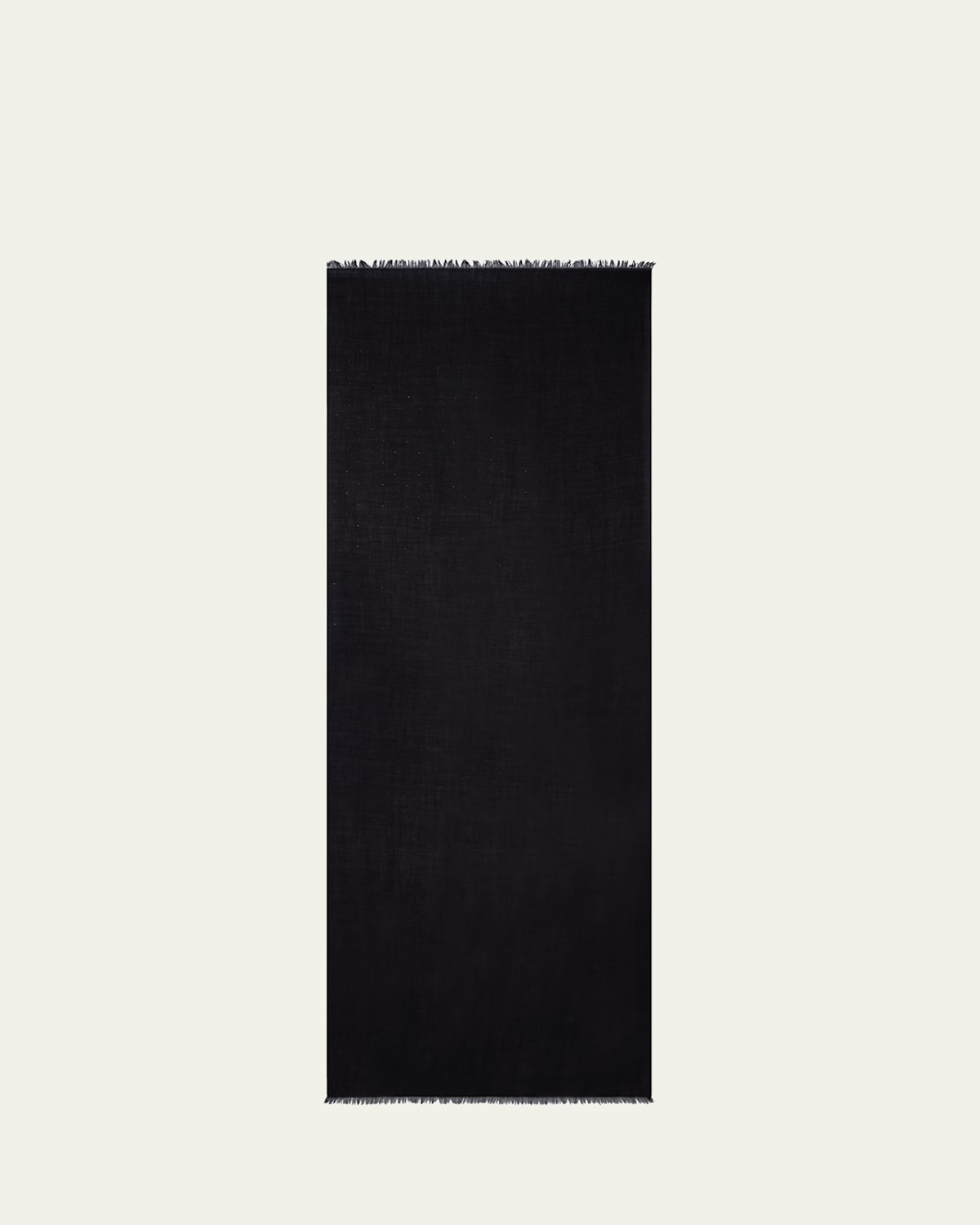 AKRIS CRYSTAL EMBELLISHED CASHMERE-SILK SCARF 