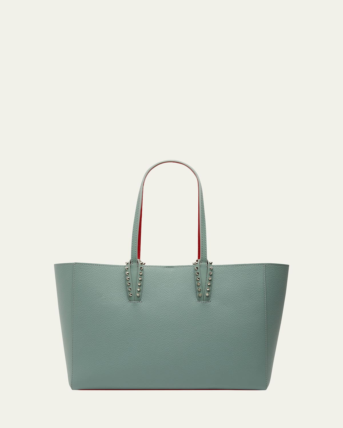 Christian Louboutin Cabata Soft Small Tote Bag In Grained Leather